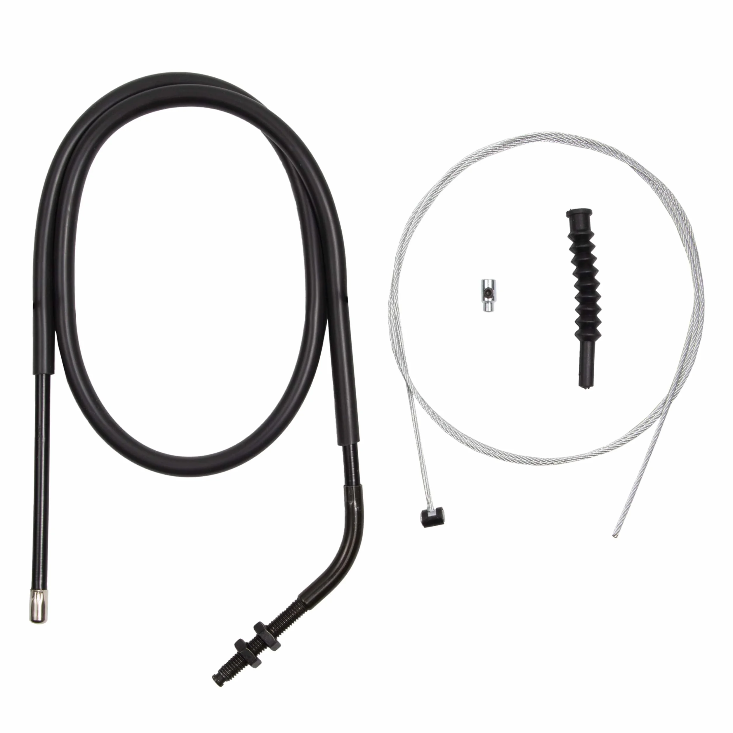 MOTOMASTER Cable de Embrague Universal para Motocicleta ATV UTV, reparación de 110 cm, Compatible con Honda Yamaha BMW Kawasaki Indian Suzuki Ducati Victory Triumph KTM Aprilia GasGas Sherco CF
