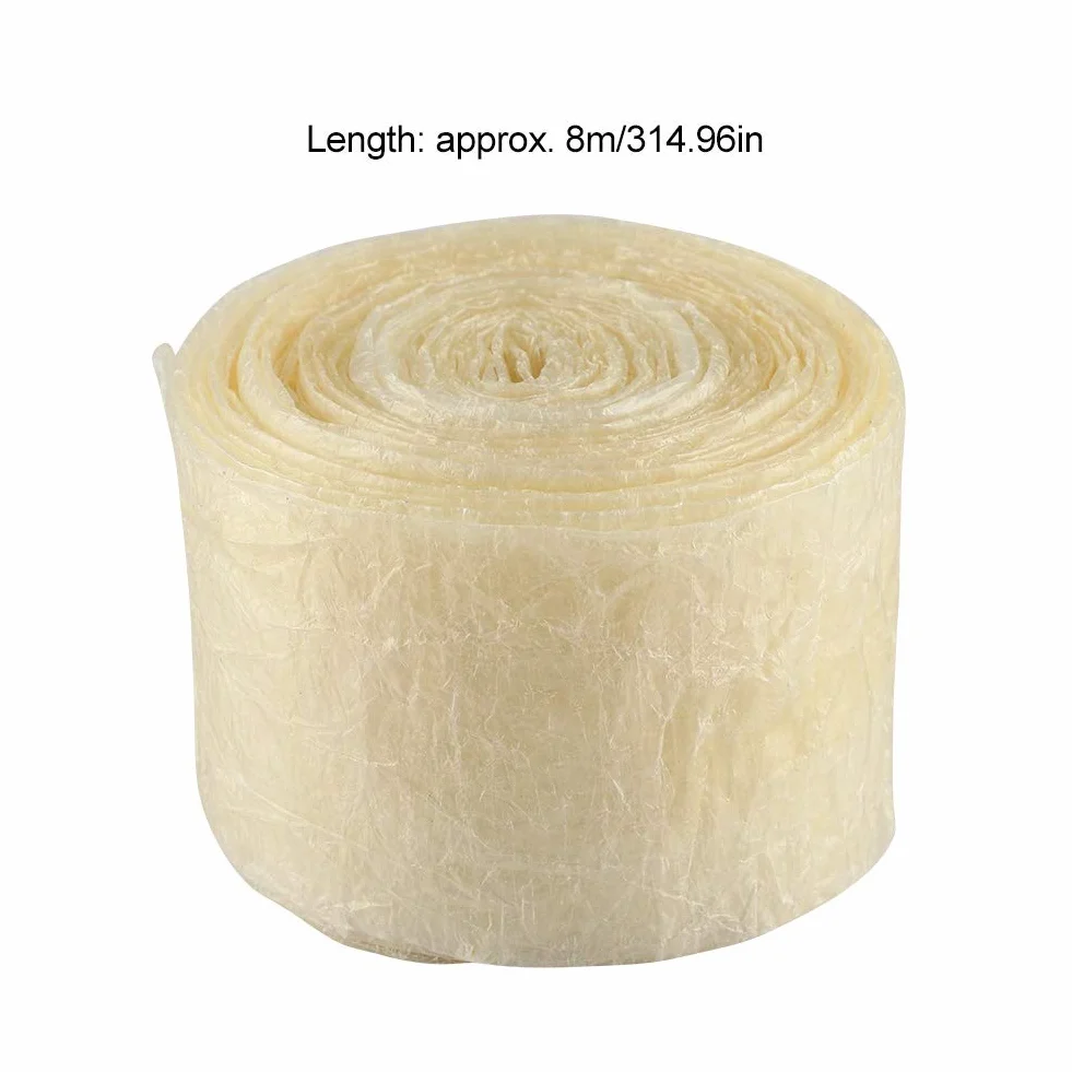 Tripa de Salchicha Comestible de 2 Capas para Salchichas Caseras, 8m