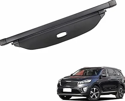 Maletero Trasero retráctil para Kia Sorento 2015 2018,Cubierta de Carga para Maletero de Coche Cubierta de Seguridad para Maletero