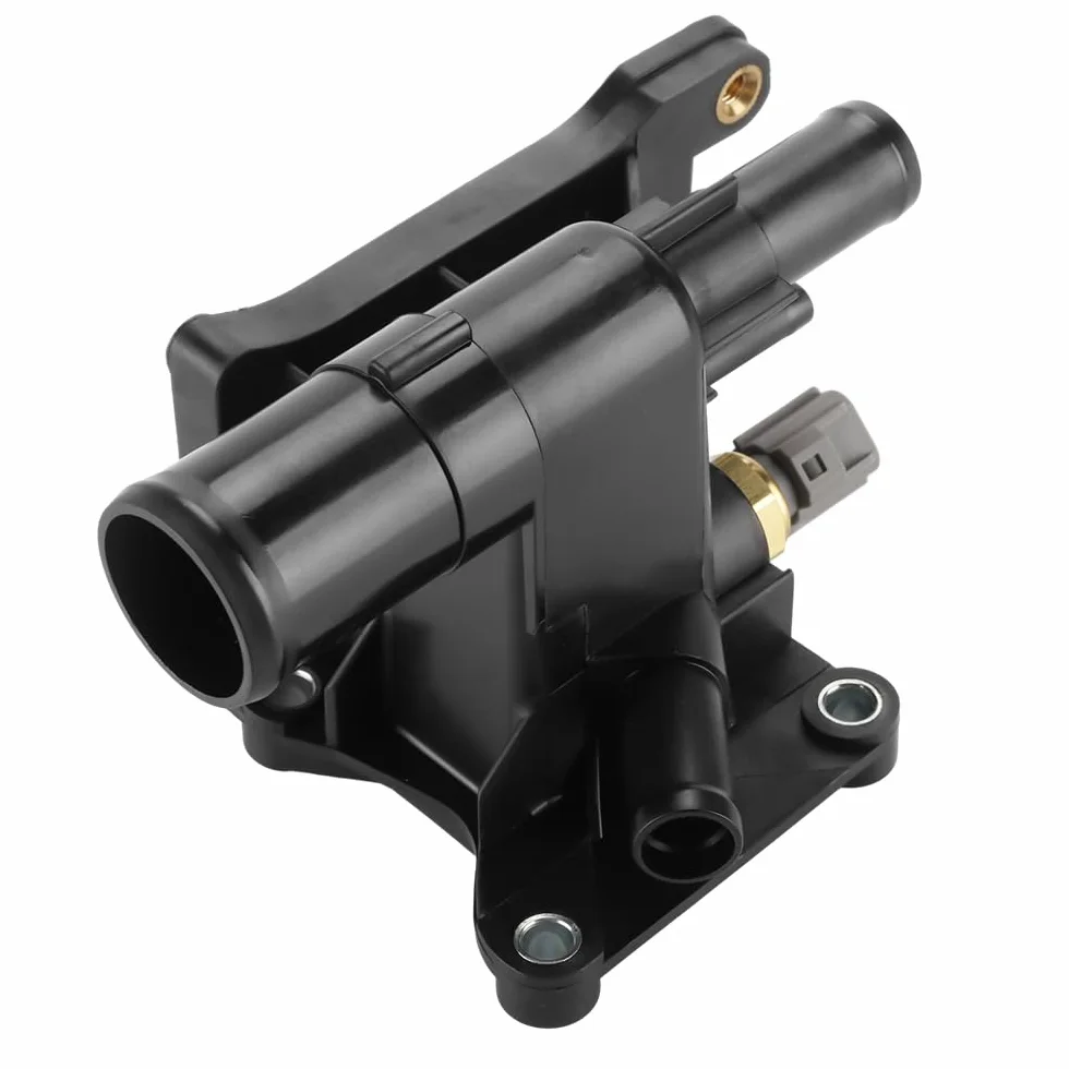 Conjunto de carcasa de termostato de refrigerante del motor, compatible con Mazda 3 2006-2013 para Mazda 5/6 2009-2013 para Mazda CX-7 2010-2012 - Reemplaza la pieza LF941517Z, 902690