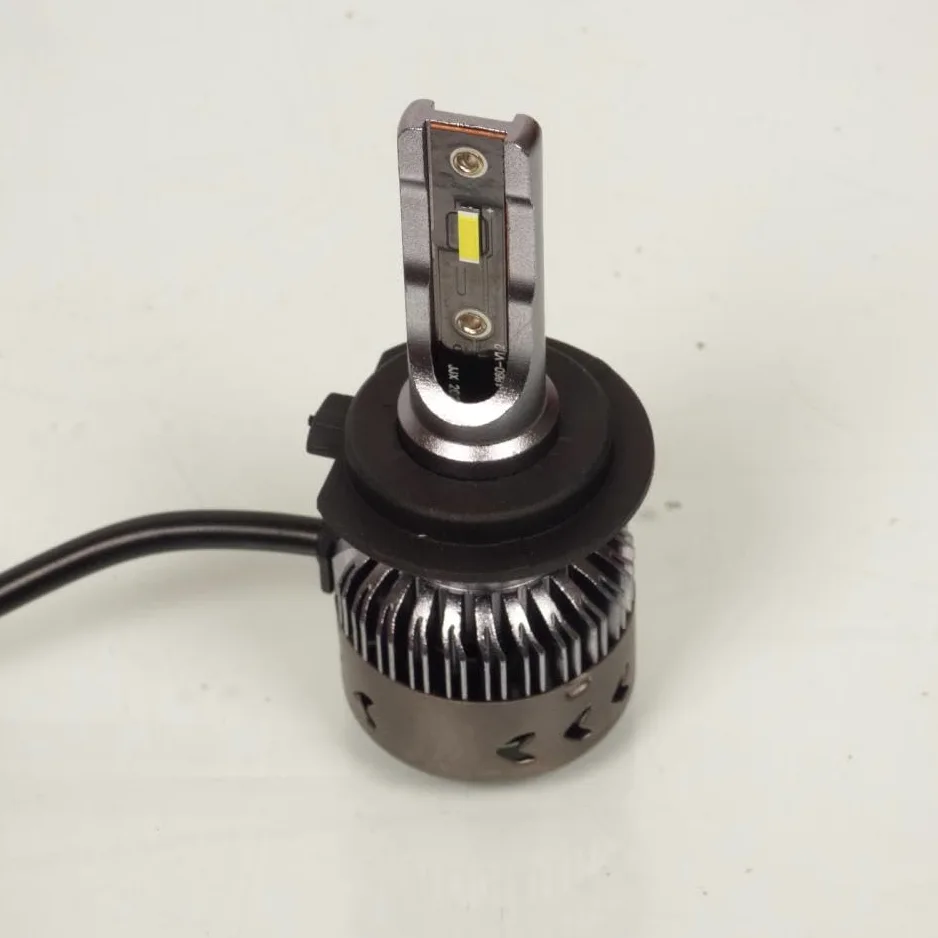 Flosser - Juego de 2 bombillas LED H7 PX26D 12V para moto 91M2070 Mini LED Set