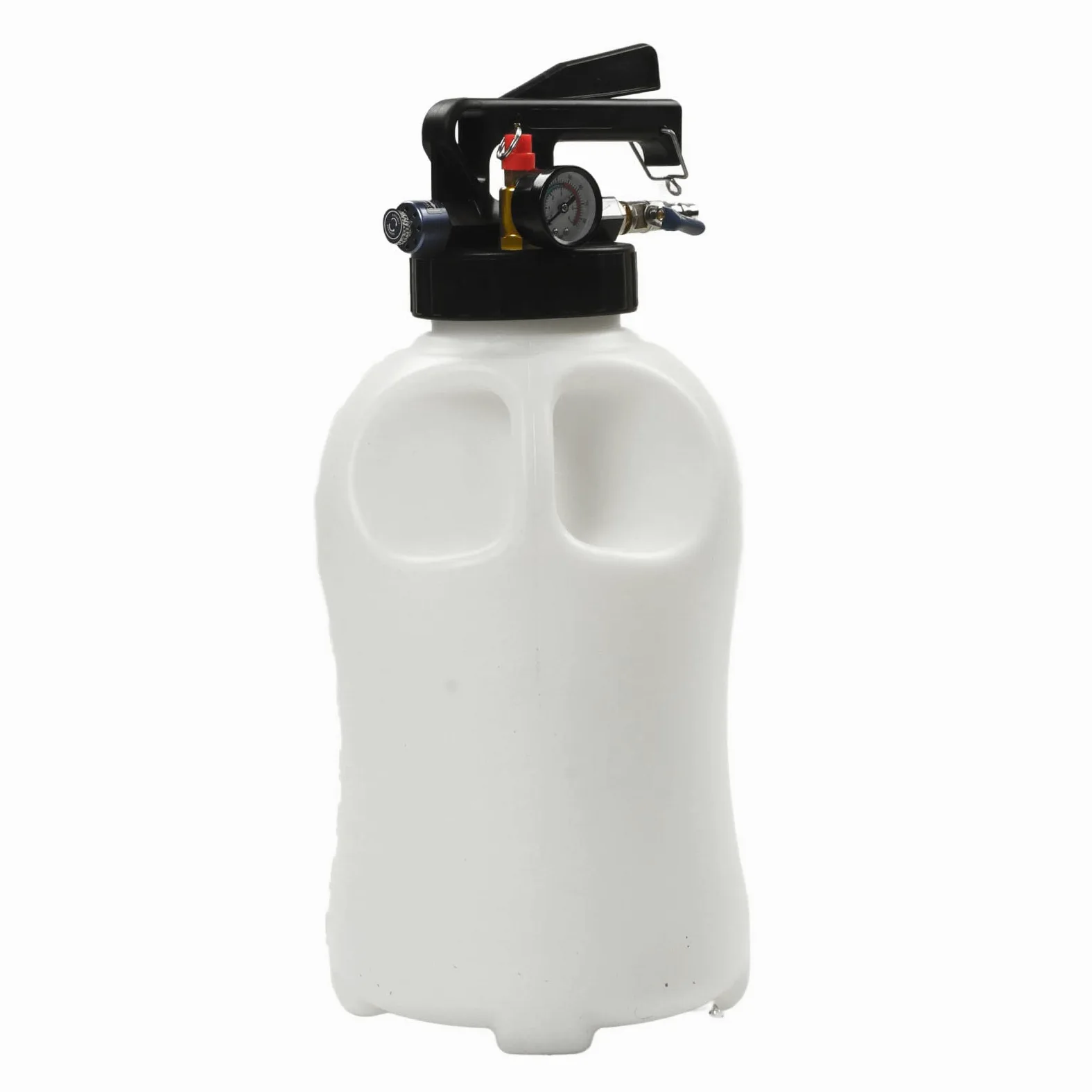 Herramienta de Llenado de Aceite de Transmisión Neumática de 10 L con Adaptadores ATF de 13 Piezas para Extraer y Transferir Fluido