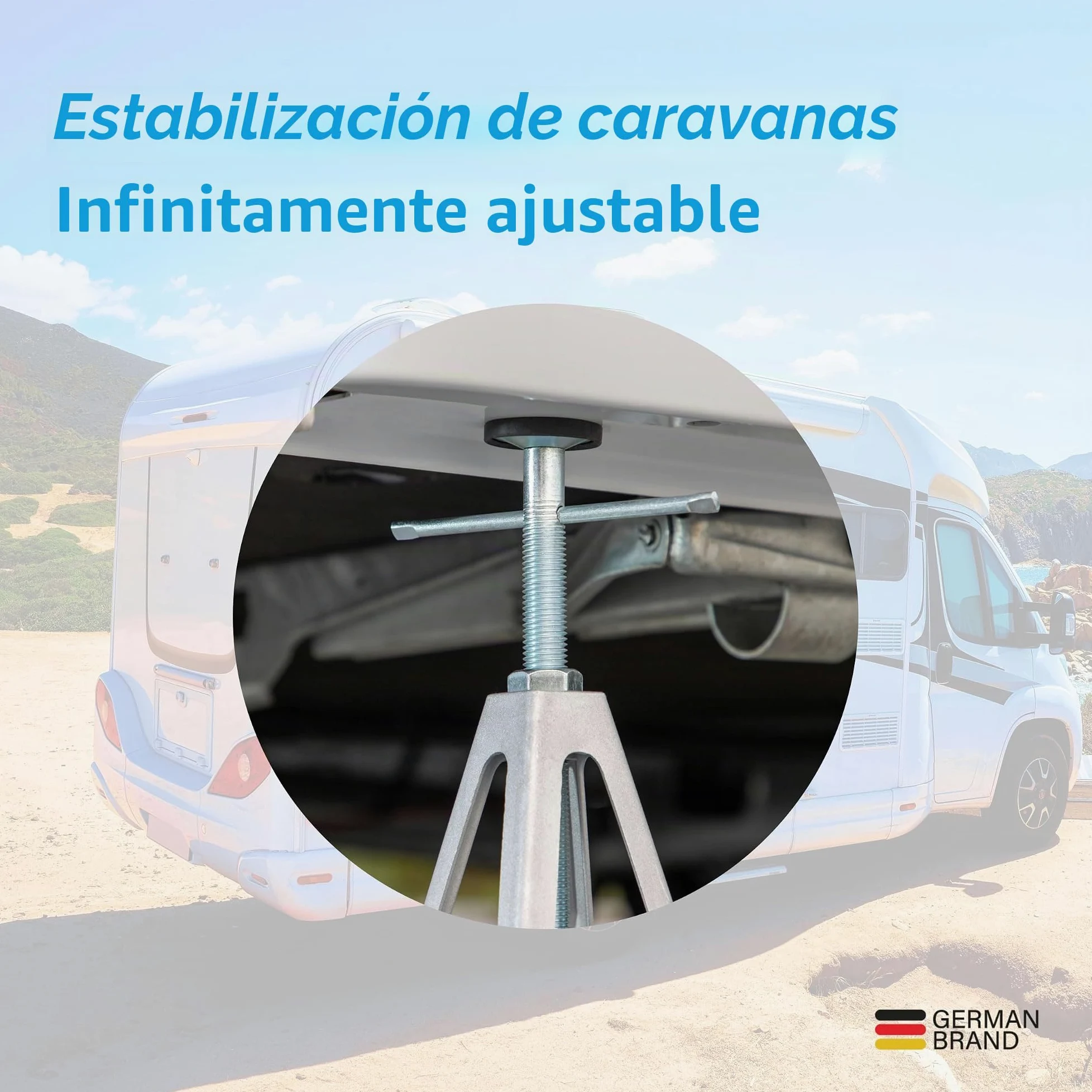 CARTREND 10306 Borriqueta Caballete de apoyo Caballete para coche Borriqueta para coche