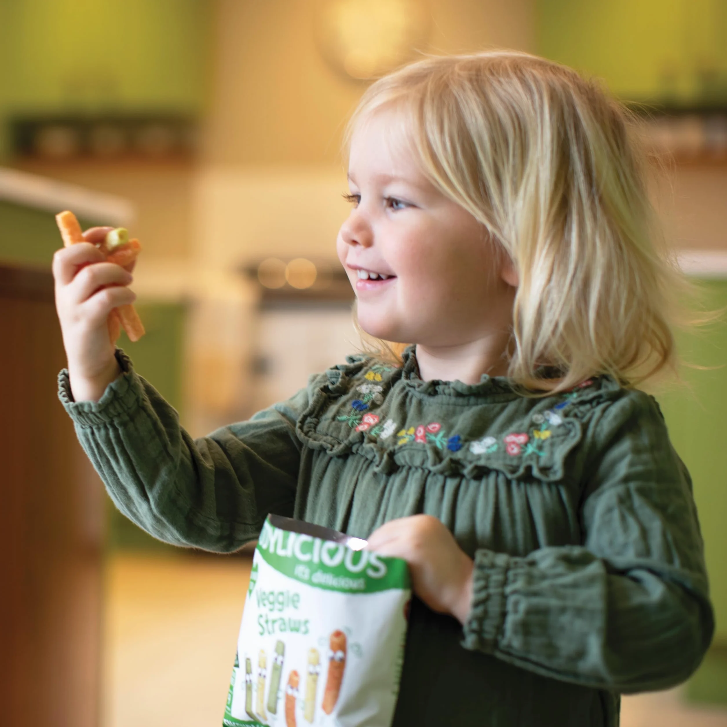 Kiddylicious Veggie Straws Mix Pack 22x12g 264g Snacks para Bebés a Partir de 9 Meses