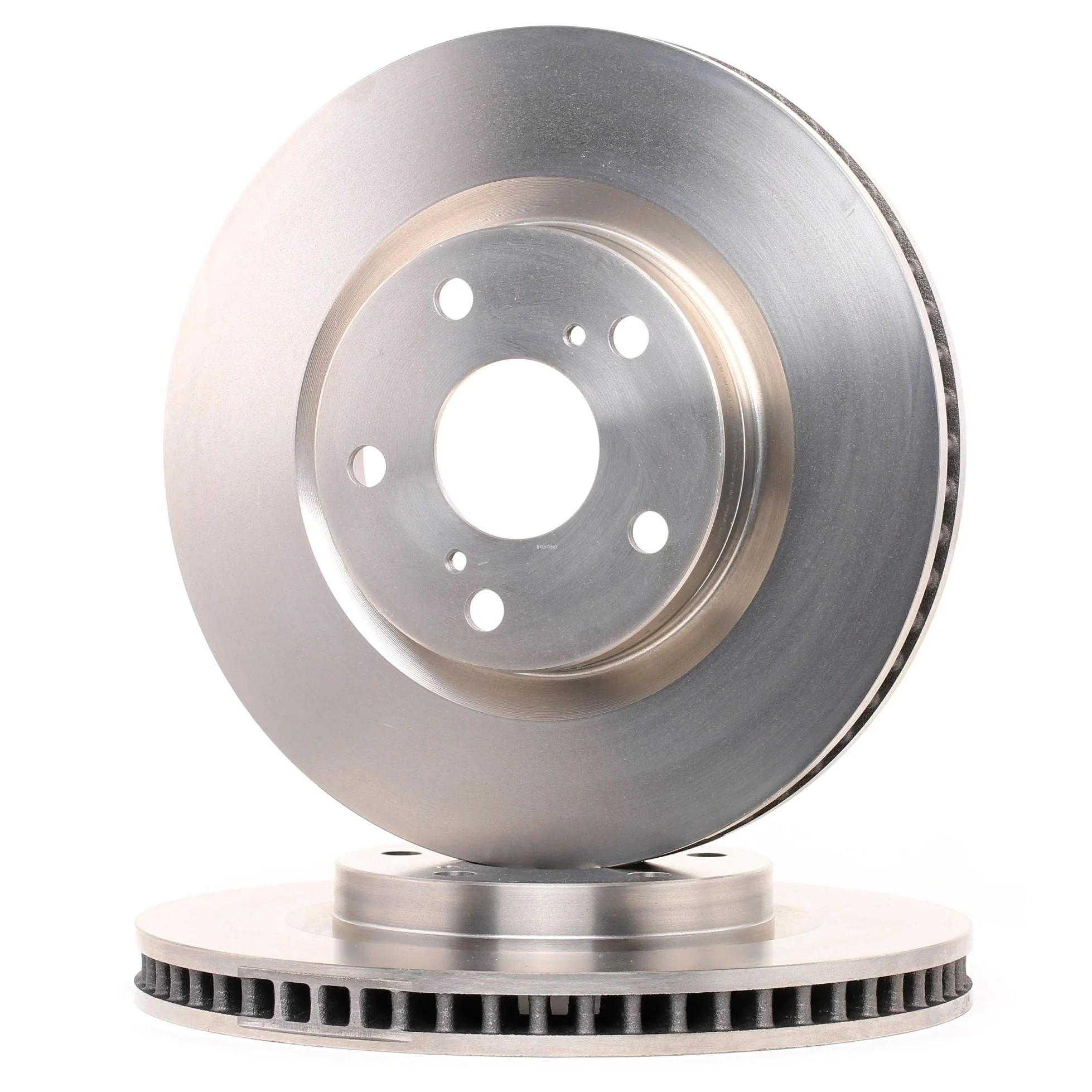 2x BOSCH Disco de freno Delantero Ø296mm Altura: 49,3mm Espesor: 28mm Corona de Agujeros - Ø: 114,3mm ventilado ventilación interna 0 986 479 768 Compatible con TOYOTA Auris Familiar E18