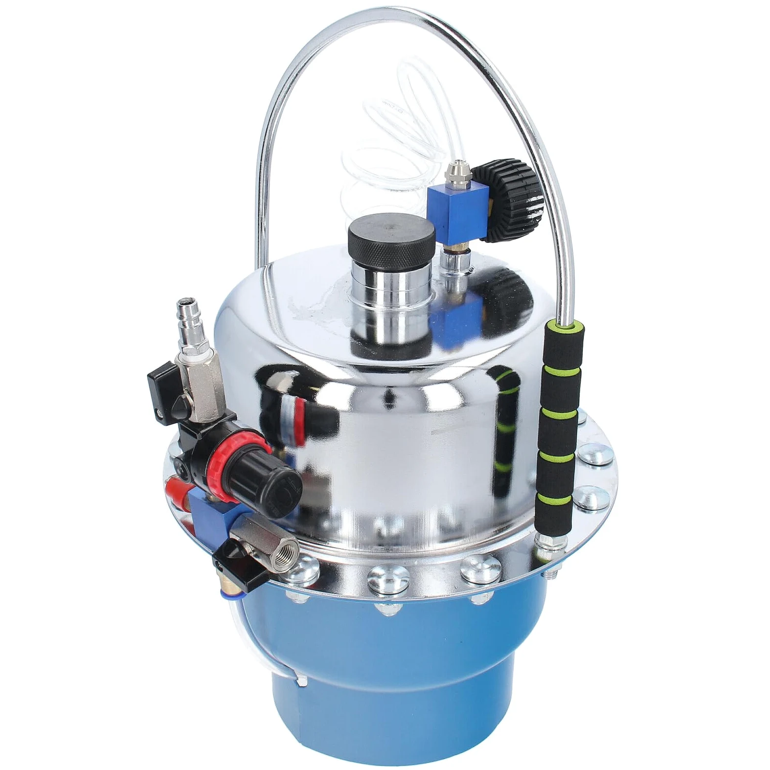 Profesional de aire comprimido de purgador de frenos + Adaptador Juego de frenos de vapor dispositivo Herramientas