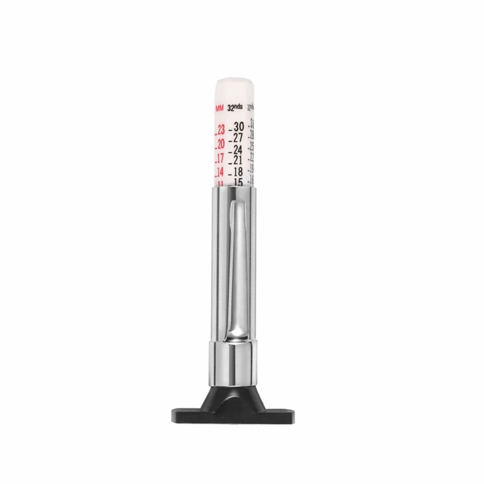Medidor de profundidad Medidor de profundidad neumático coche, herramienta detección patrón espesor Digital, regla, pluma medidora, marca banda rodadura automática 25MM, 50 Uds,para coches(01)
