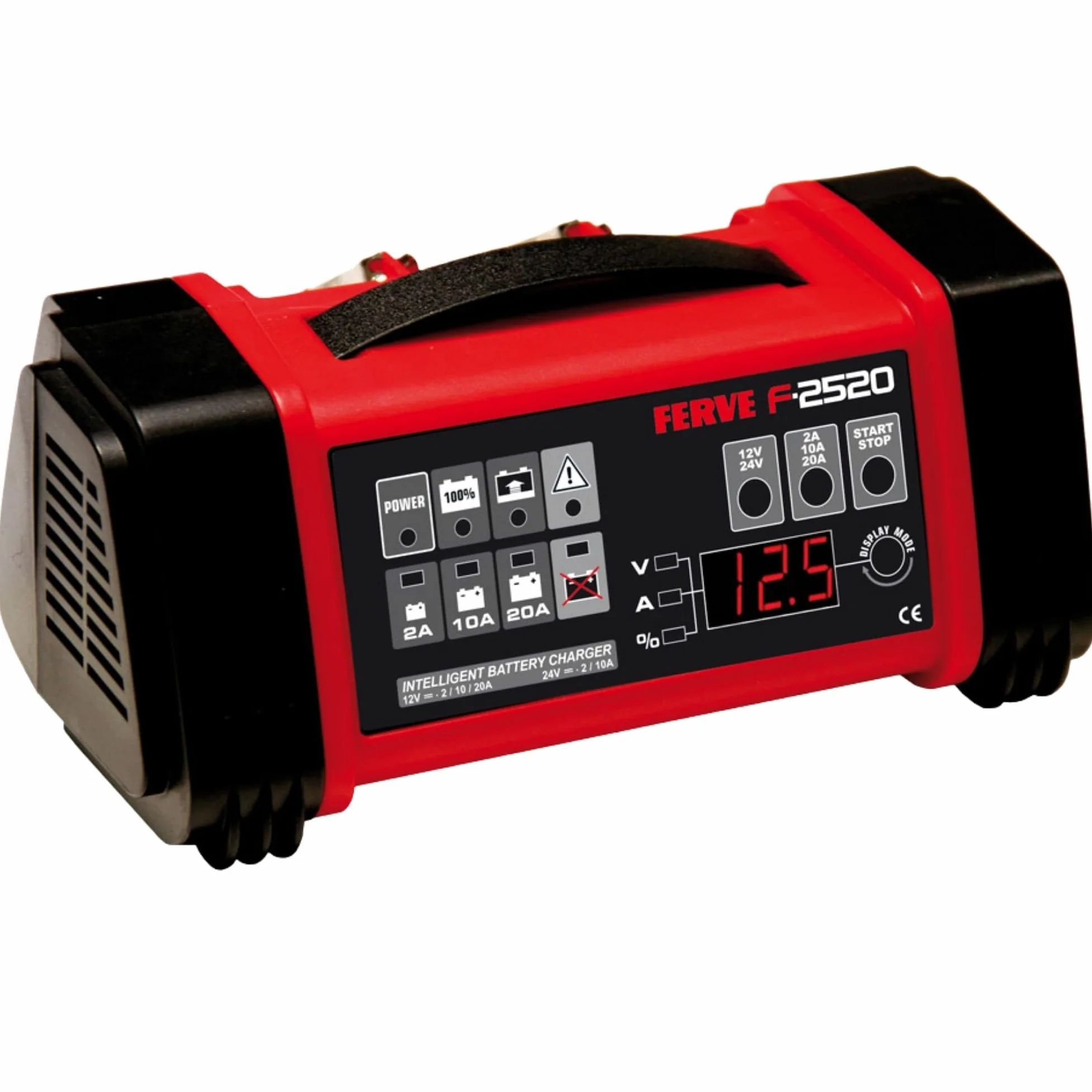 Ferve F-2520 Cargador Automático de Baterías de Plomo Ácido