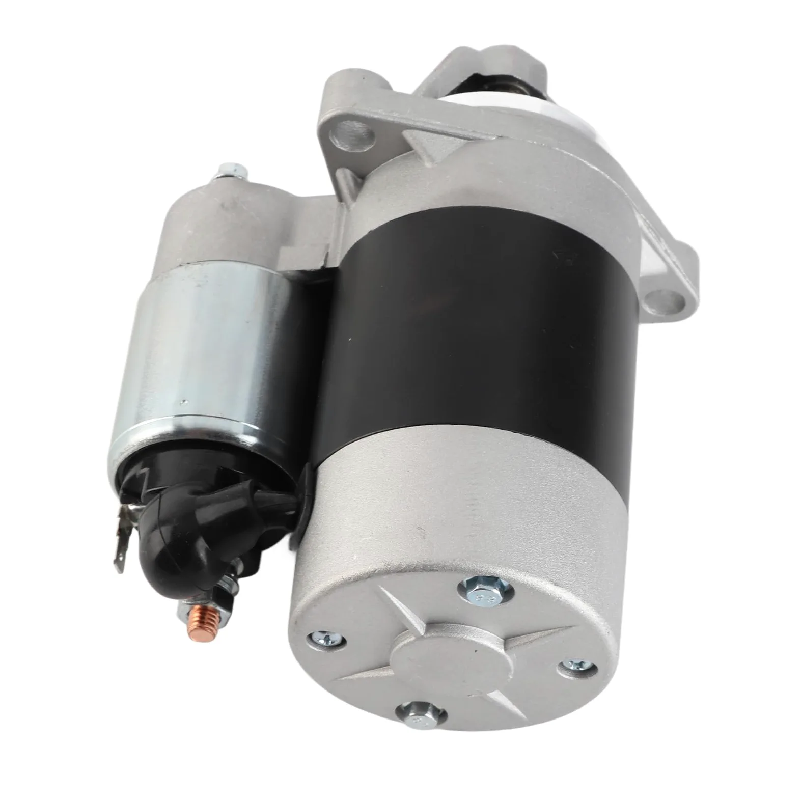 SIXRUN Generador de 12 V Motor de Arranque Motor de Hierro 0.9KW Bobina de Cobre de 8 Dientes para 178F 186F 188F Generador de Refrigerado por Aire Mini Máquina de Labranza
