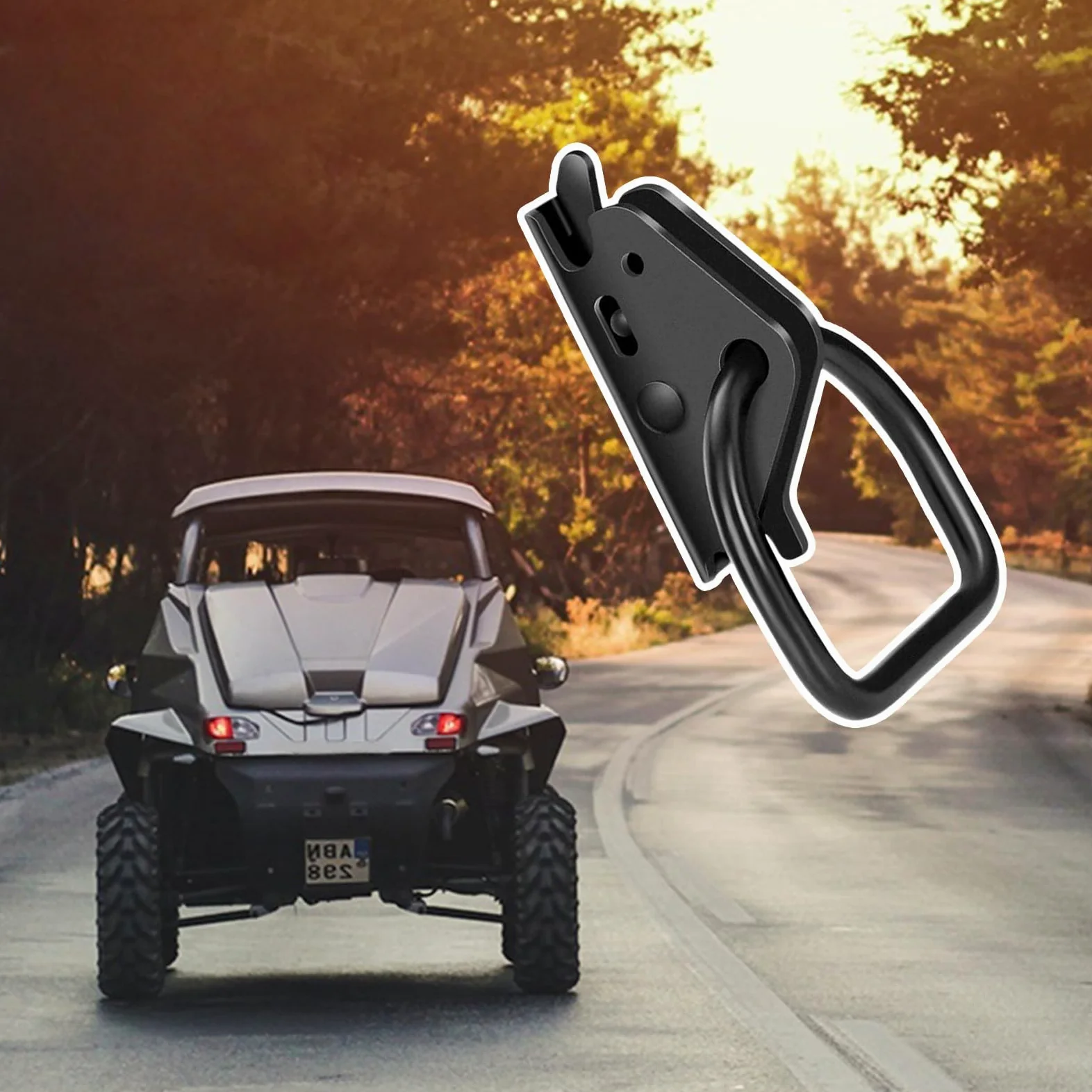 10/20 anillos E Track D anclajes de amarre para motocicletas seguras en remolques, camionetas, camiones, accesorios de pista de metal