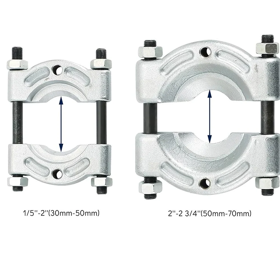Extractor de Volante Motor Juego de extractores de rodamientos de 14 Piezas, Kit de Herramientas divisoras de rodamientos de Alta Resistencia, Capacidad de 5 toneladas Magneto
