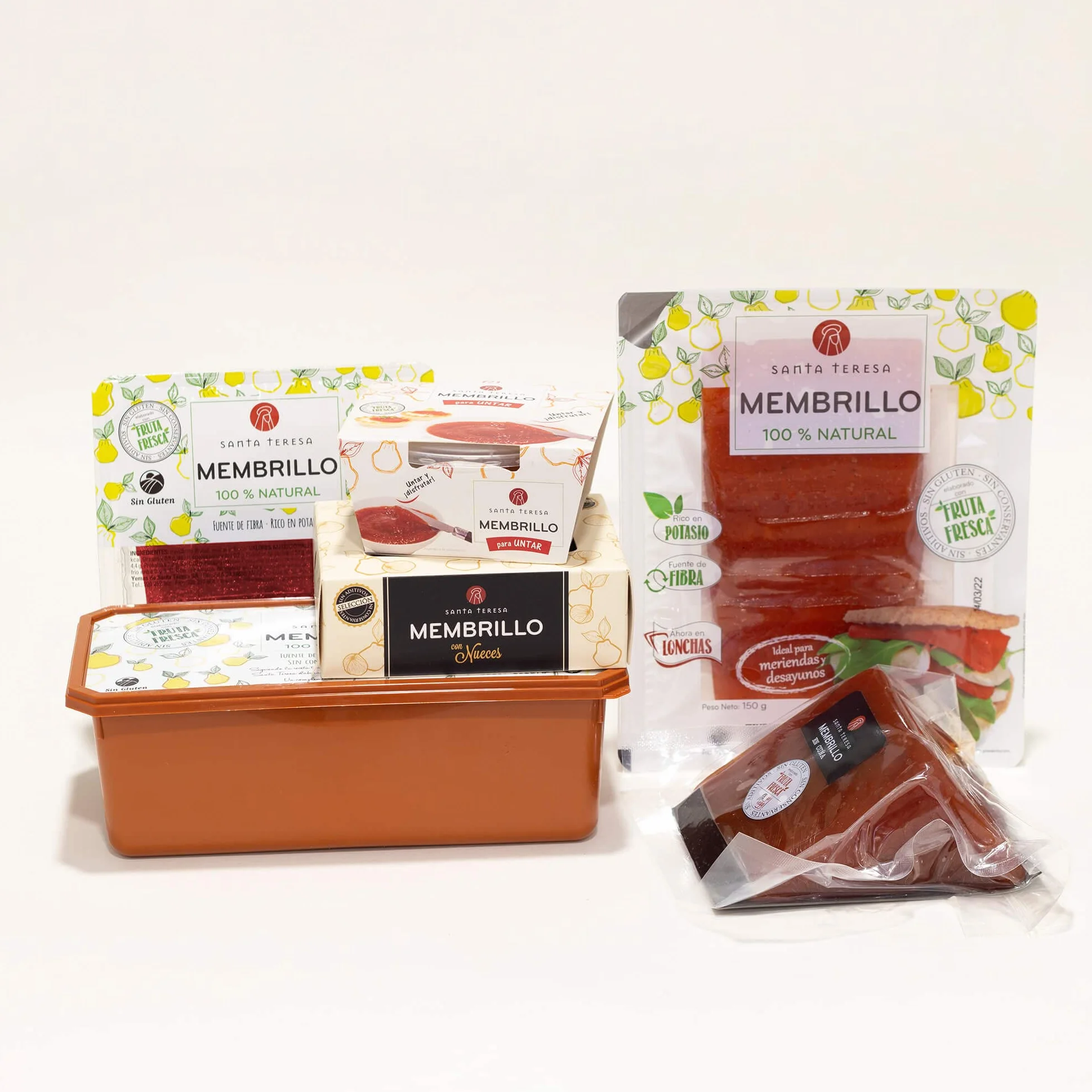 Dulce De Membrillo Con Nueces Artesano 310 Gr Santa Teresa