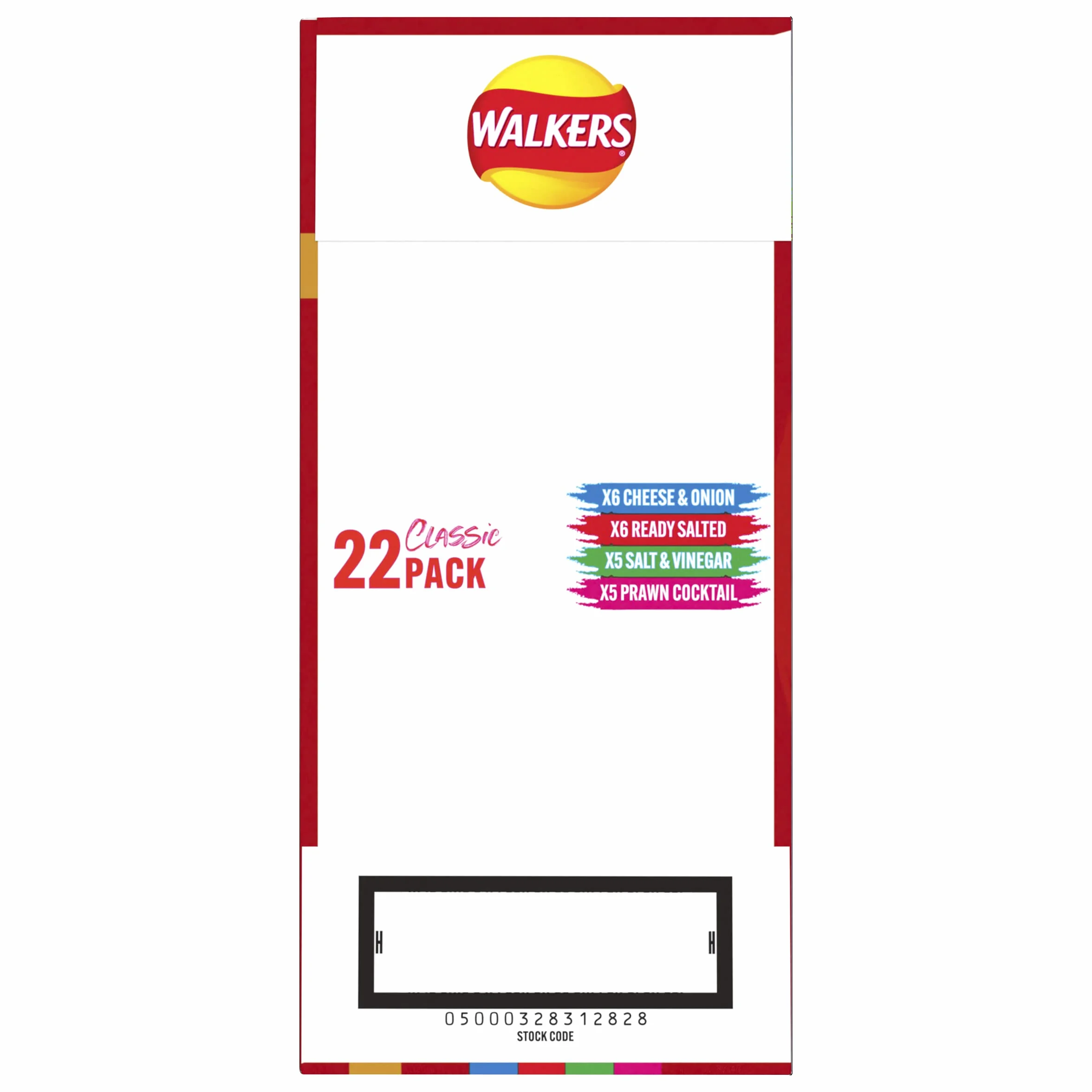 Walkers Classic Variety Multipack Patatas Fritas 22x25g