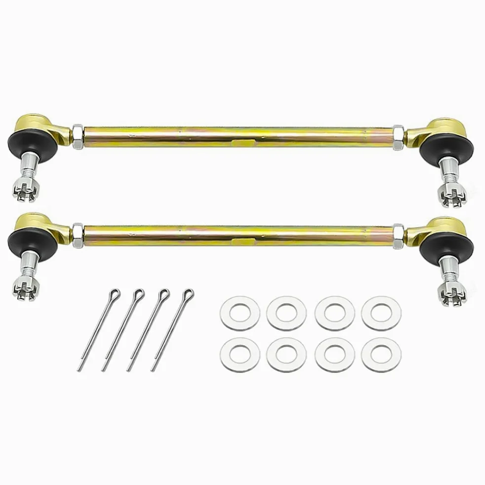 Kit de terminales de dirección Compatible para Yama-ha Raptor 350 YFM350 2004-2013 Warrior 350 YFM350X 1987-2004