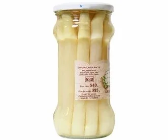 Espárragos blancos 9/12 piezas ALTA COCINA frasco 115 g