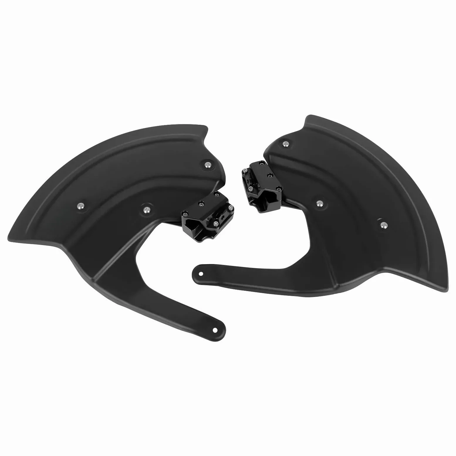 Compatible con Protector conducto Pinza de Freno Delantero | Dirige el aire fresco y evita obstrucciones por residuos(Glossy black)