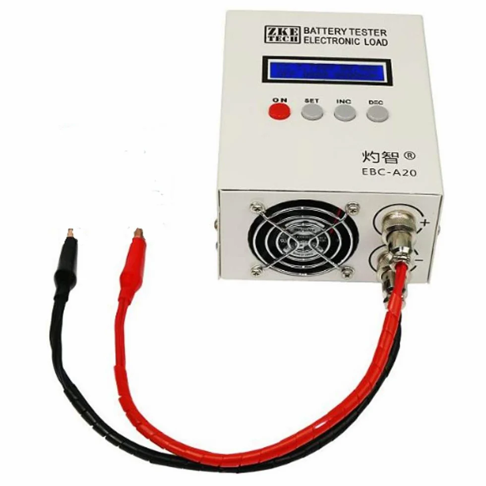 EBC-A20 - Comprobador electrónico de carga de batería de litio y ácido (5 A, 20 A)