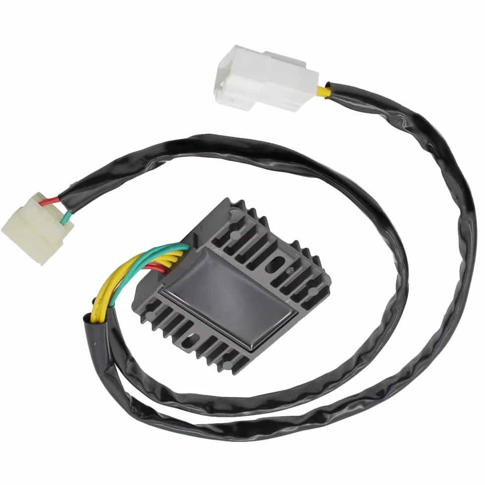 MACHSWON Rectificador regulador de voltaje de motocicleta, SH678PA SH678C-13, 31600-MEE-003, 31600-MEE-872, Compatible con Honda CBR F4i 600 2001-2006