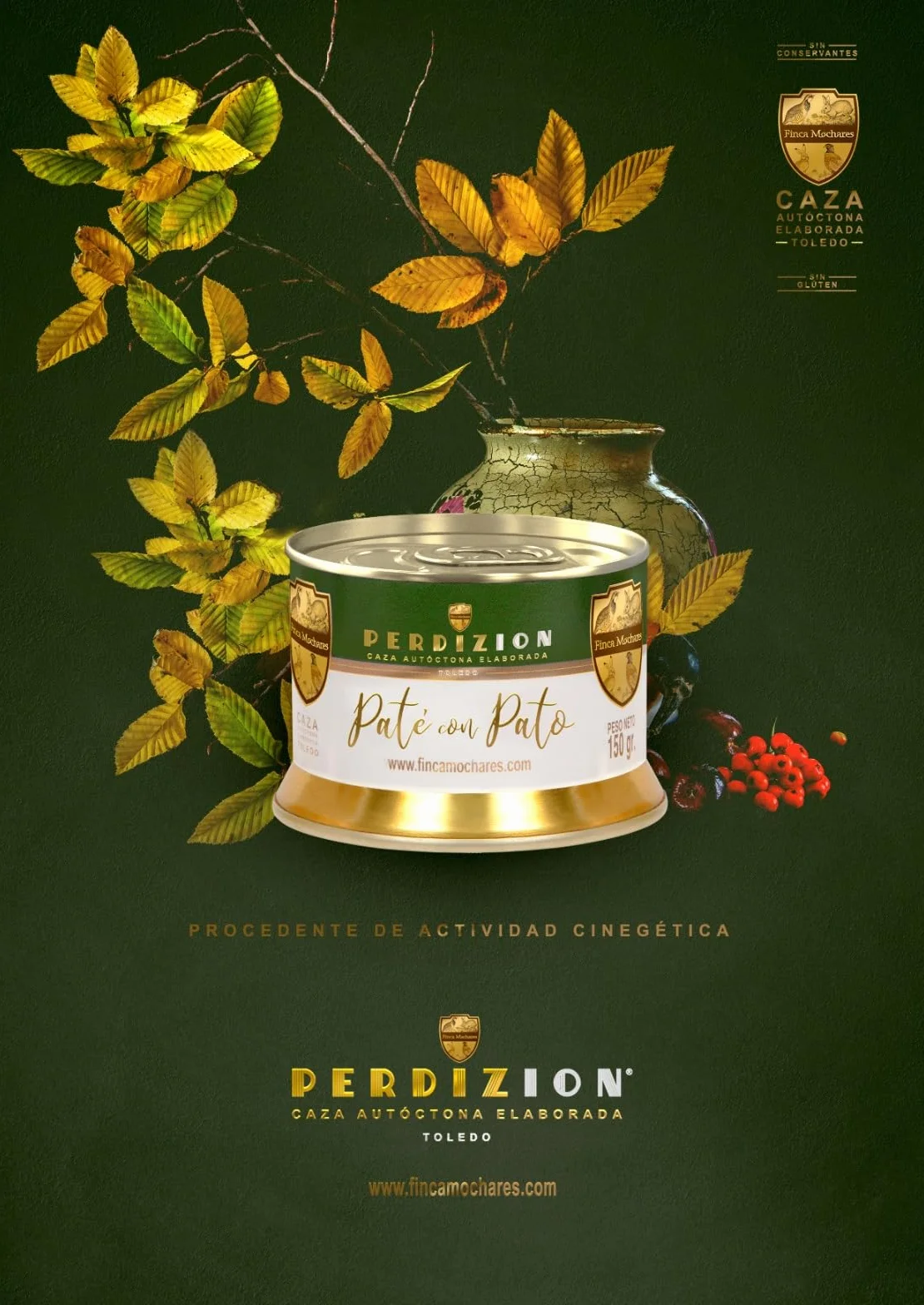 Paté de Pato Artesano Gourmet 150 grs