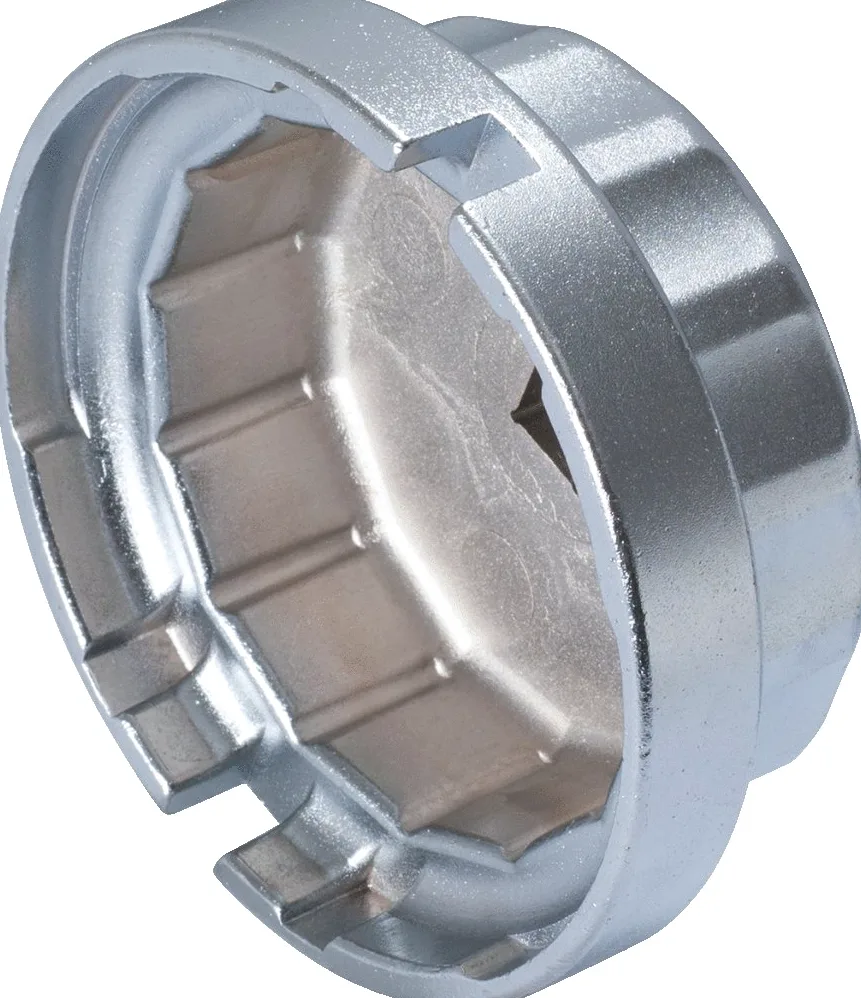KS Tools 150.9210 Juego de llaves de servicio de aceite para filtros de aceite y tapas de carcasa de filtro, 9 pzs