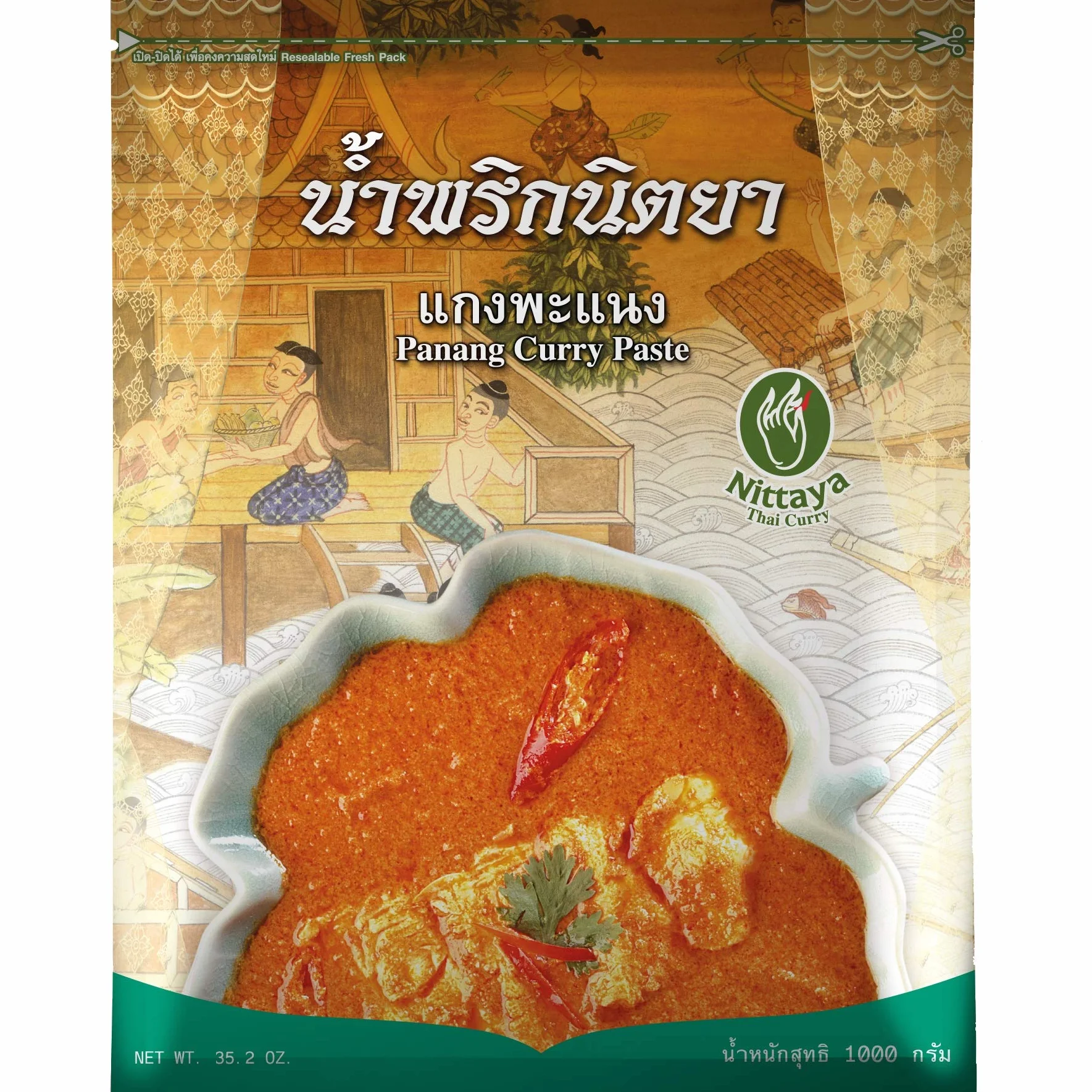 NITTAYA Pasta de curry Panang 1 KG