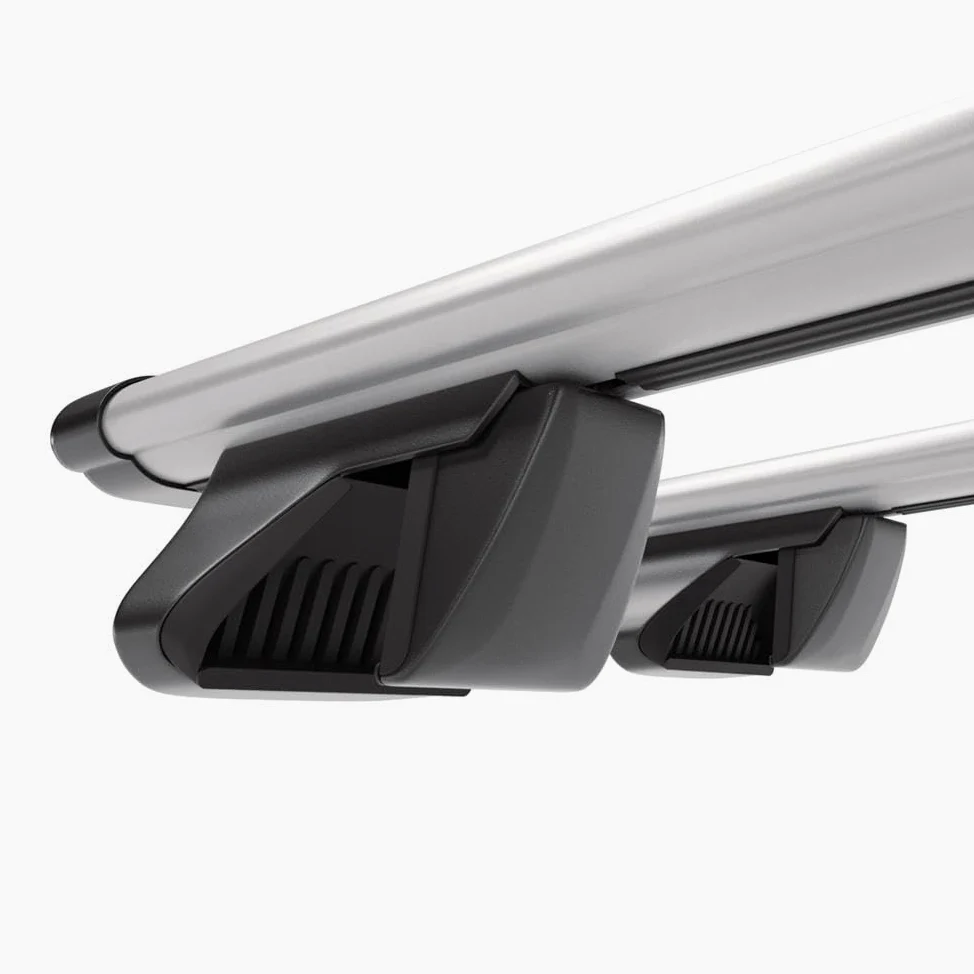 Mossa Barras de Techo ALU aptas para Ford Tourneo Connect 13-18 Plata DA | Furgoneta, II - railing integrado
