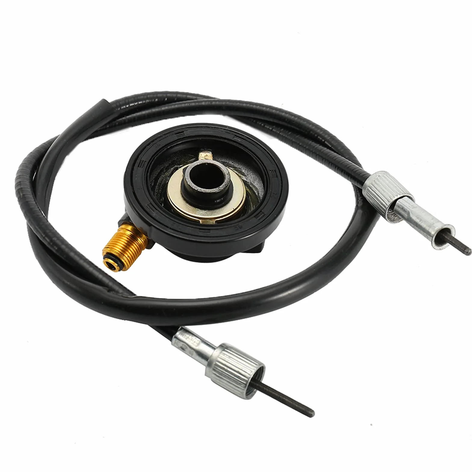 Cable Cuentakilómetros Engranaje de transmisión de velocímetro de 12 mm con cable de 100cm para scooter con cable GY6 Scooter Parts