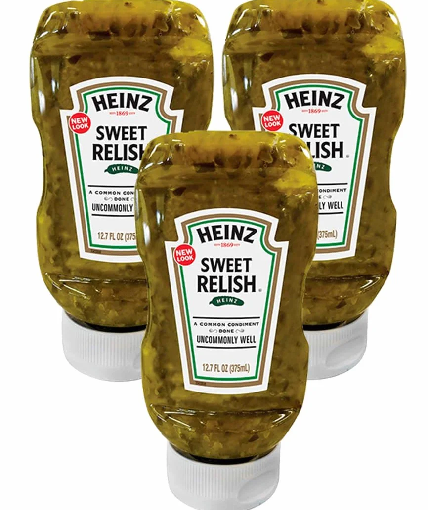 Heinz Sweet Relish Botella 375ml Pack 3 uds