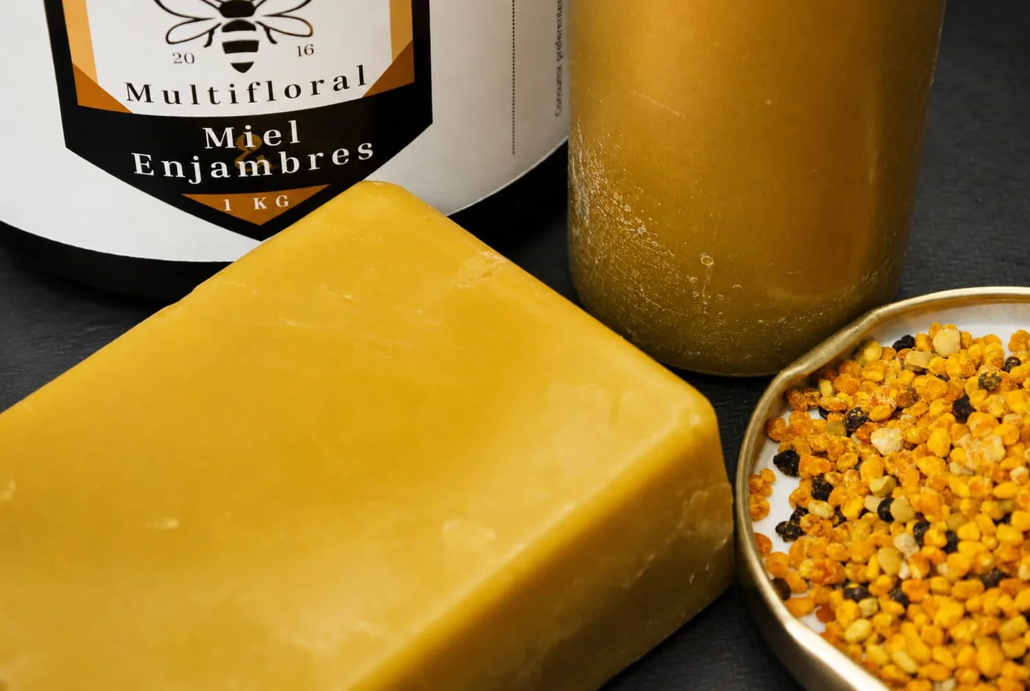 Miel Natural Pura Artesanal Multifloral 1 kg Asturias España