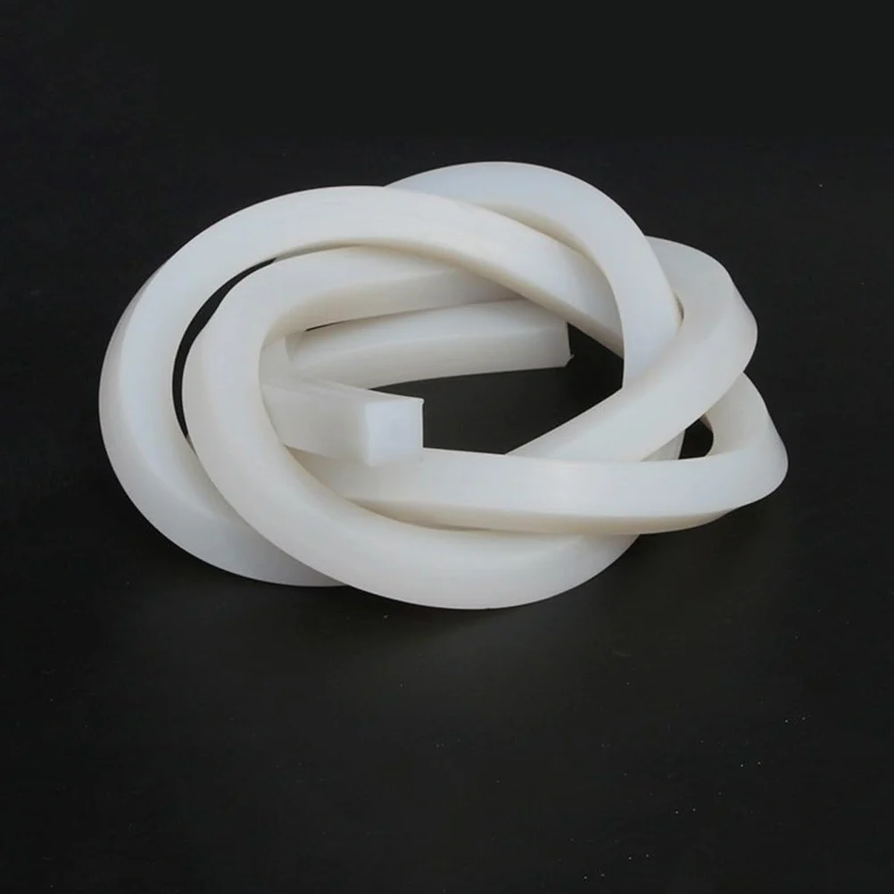 Burlete de goma de silicona sólida resistente a altas temperaturas de 1 metro, for sello de ventana lateral(30x30mm)