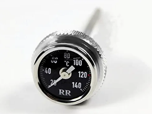 RR - Termómetro de aceite para BMW F650 GS y Dakar, color negro