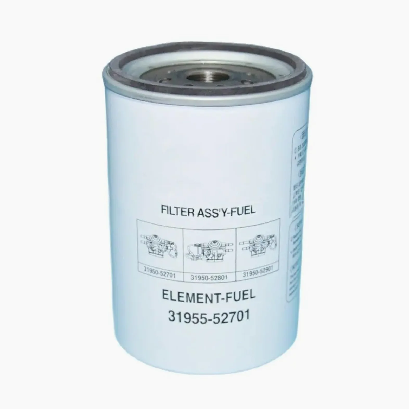 Filtro de combustible en línea 2 filtros de combustible 31955-52701 31945-52161 11QA-71040 para Hyundai reemplazar
