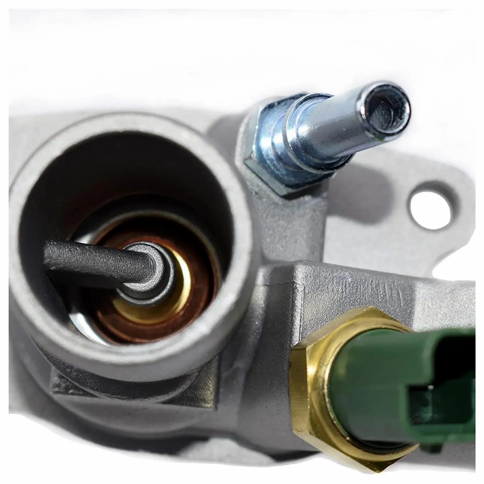 Termostato Refrigerante Para Peugeot Partner 206 307 406 2.0 HDI 1336W7 1336.W7 Carcasa Del Termostato Del Coche Con Sensor Caja Del Termostato