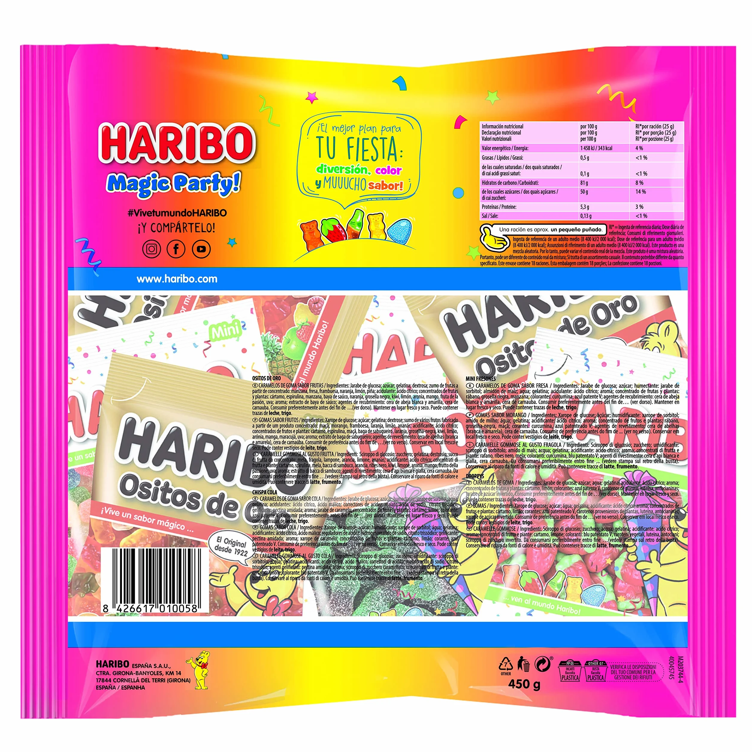 Haribo Magic Party 450g