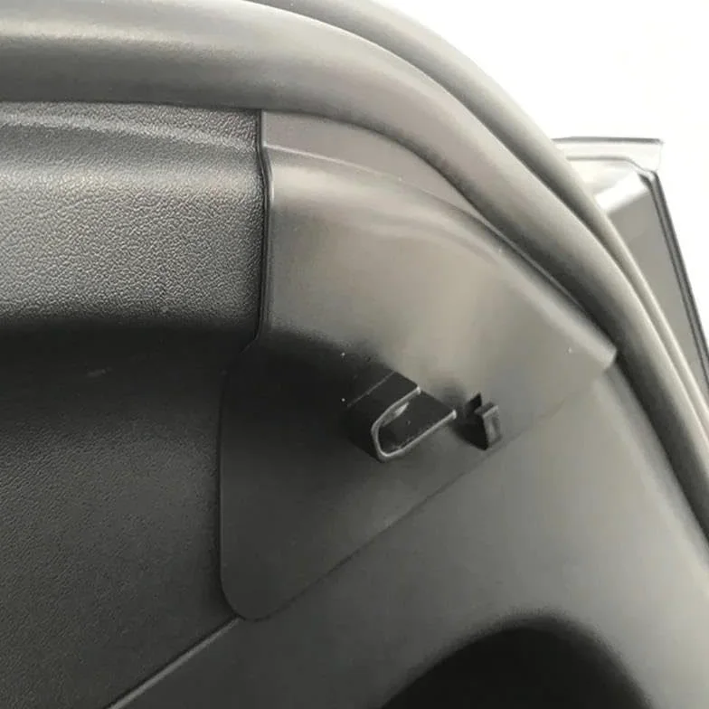 Genérico Juego Fundas Maletero Cubierta Organizadora Cortina Maletero Coche para Tesla para Modelo Y Juniper 2025-2026, Estante Trasero Funda retráctil Maletero(Canvas)