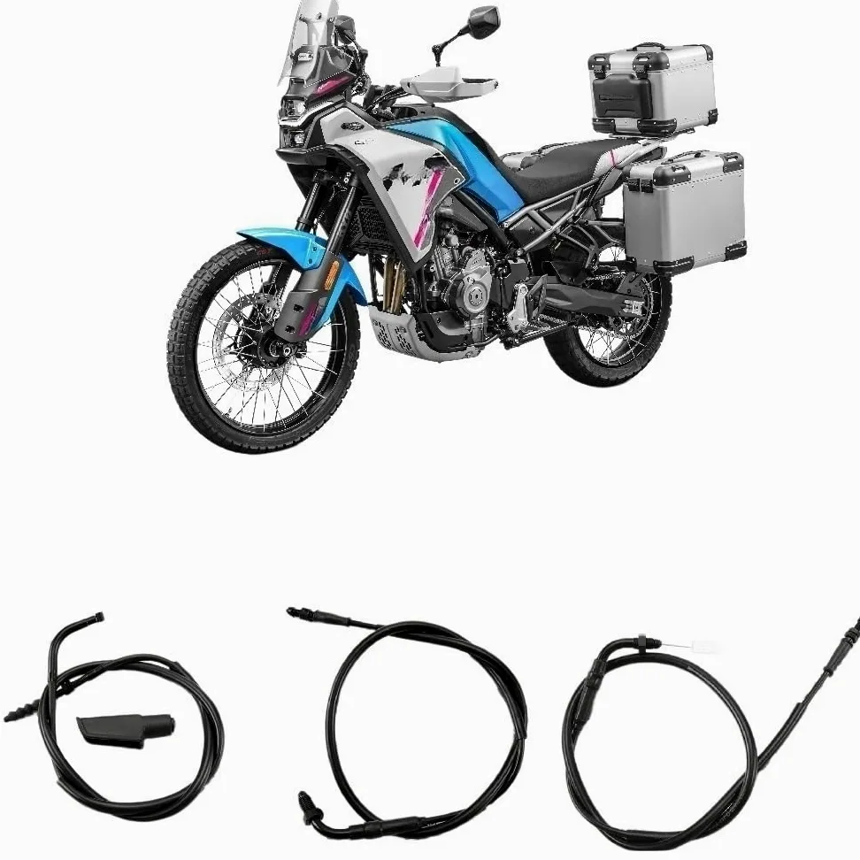 Para accesorios de motocicleta Para 450MT MT450 Cable acelerador embrague puerta aceite
