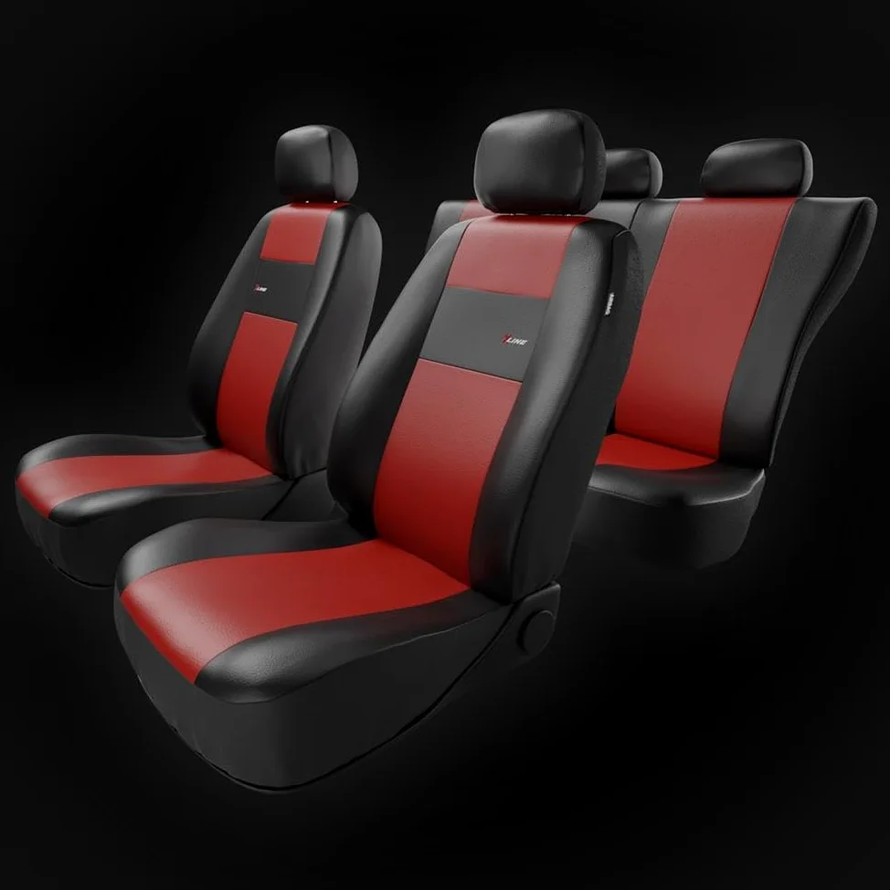 Mossa Fundas Asientos Coche aptas para Seat Ibiza II III IV V 1993-.. XL-RD | Hatchback, SportCoupé, Sportstourer