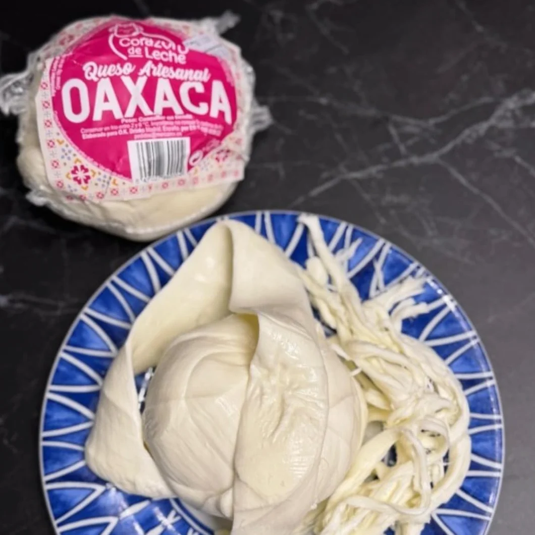 Queso Oaxaca Mexicano 500g Quesillo para Quesadillas y Fundir