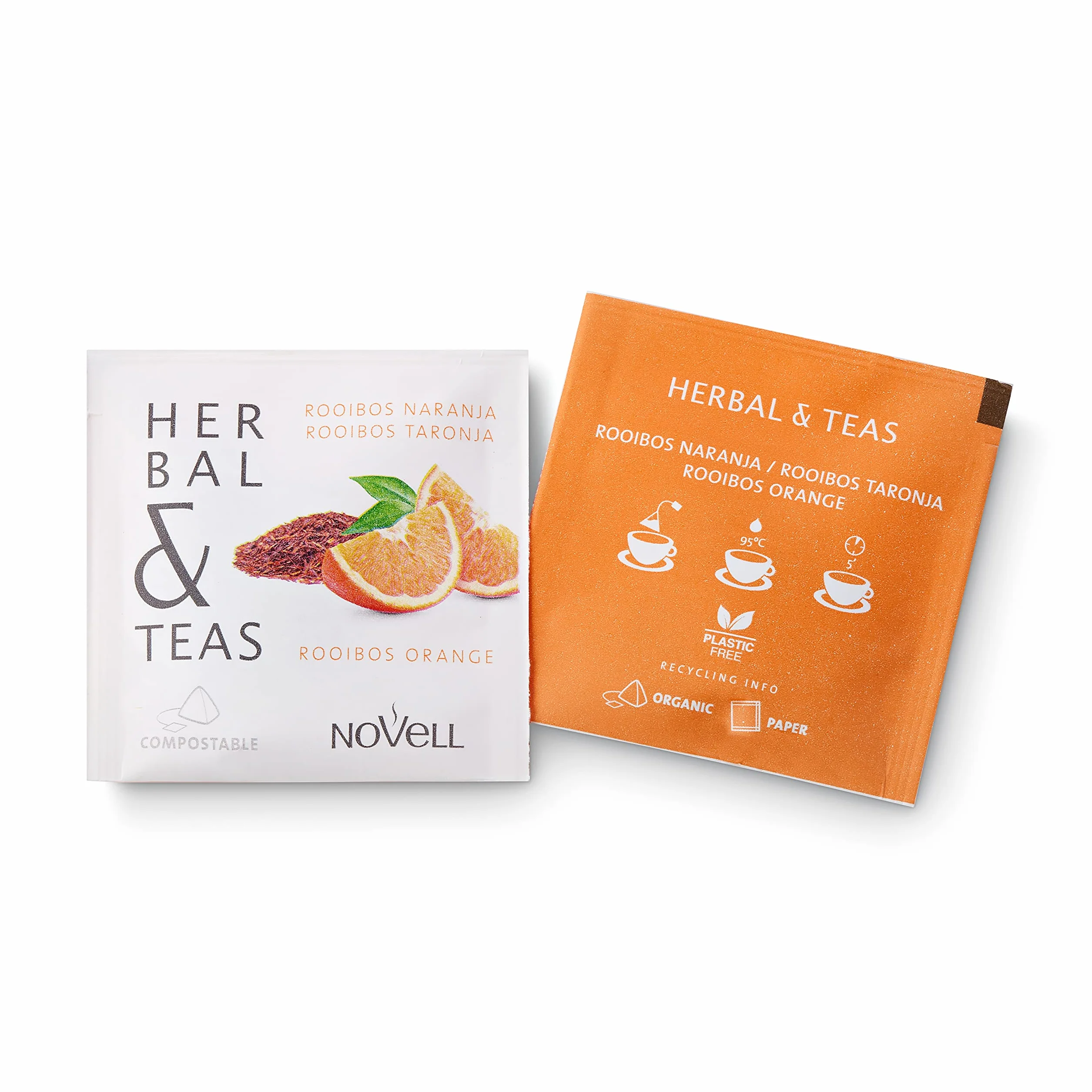 Rooibos Naranja Pirámides 15 sztuk