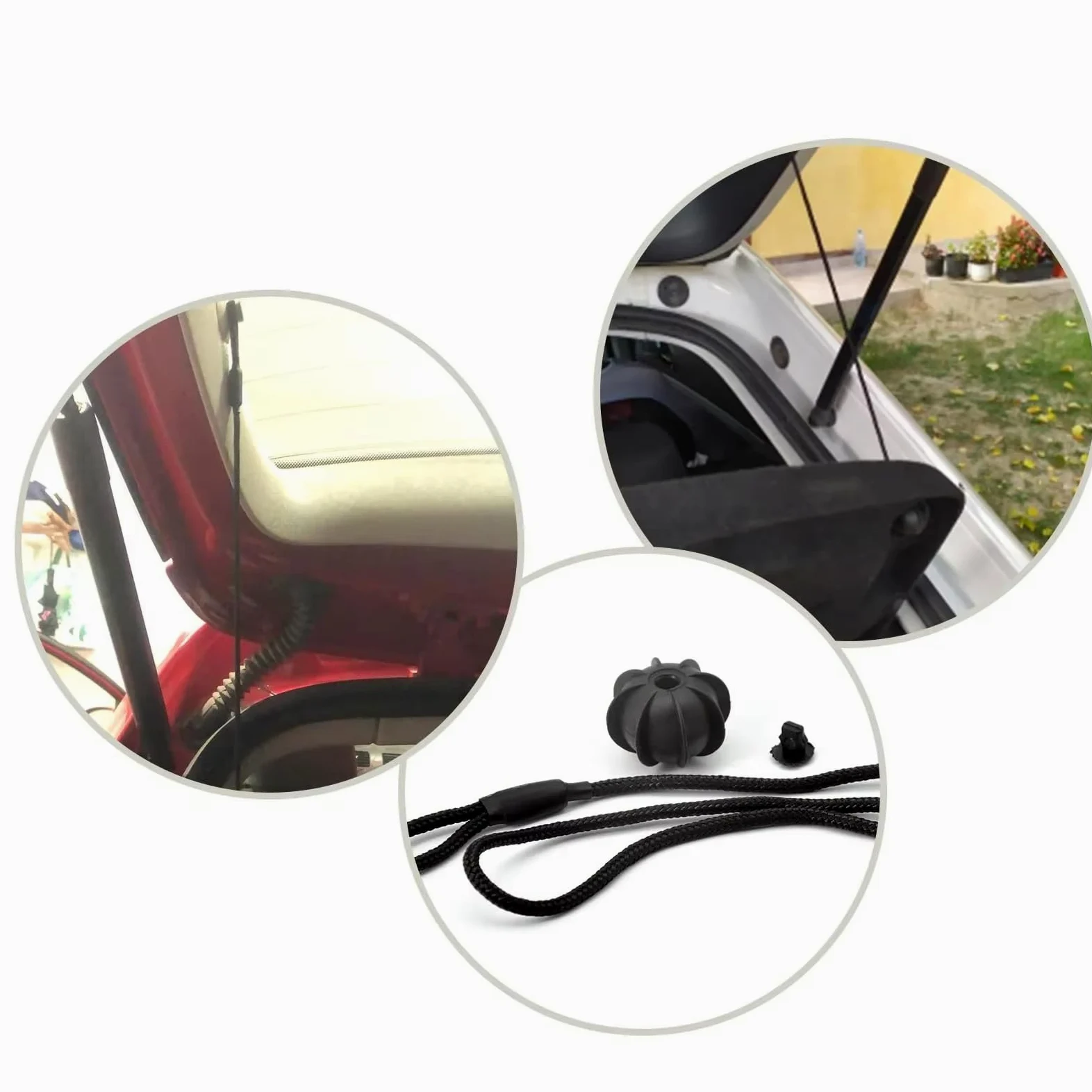 Trasera Maletero Cuerda Compatible Con Skoda Para Octavia MK3 1K6863447A Estante Trasero Paquetes Coche Cuerda De Sujeción Cubierta Tonneau Correa Sujeción Estante Paquetes Maletero Cable Fijación