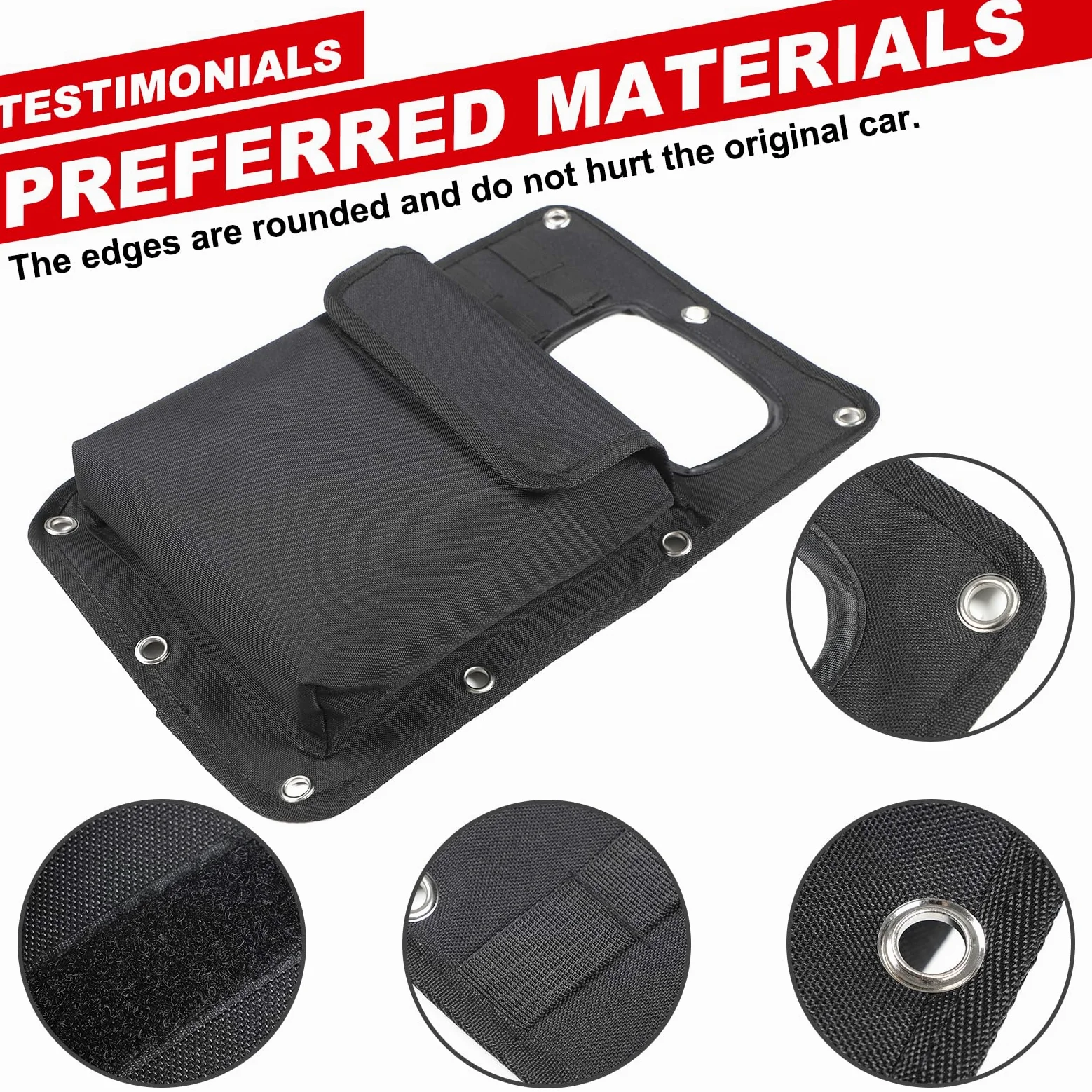 PIUGILH Bolsa de almacenamiento para portón trasero de coche adecuada para INEOS Grenadier 2020-2025, organizador de maletero de coche para accesorios de granadero INEOS
