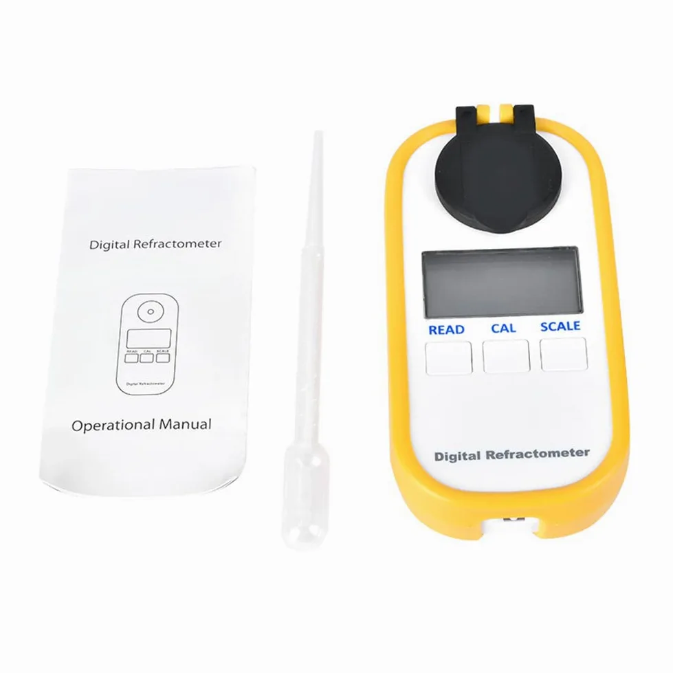 DR601 Punto de congelación Digital Punto de congelación Hydrómetro Refractómetro Sensor Sensor Profesional Dispositivo portátil Handheld Dispositivo para la Prueba de líquido de
