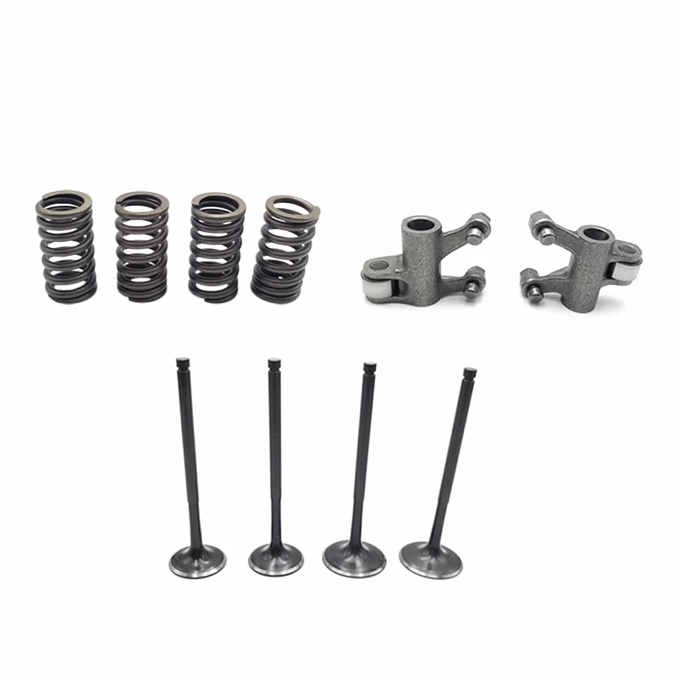 pieza distribución motor Compatible Con Válvula De Escape De Admisión Zongshen, Brazo Basculante De Resorte ZS174MN-5 NB300, Motor De 4 Tiempos Refrigerado Por Agua varilla empujadora escape | Rocker Arm