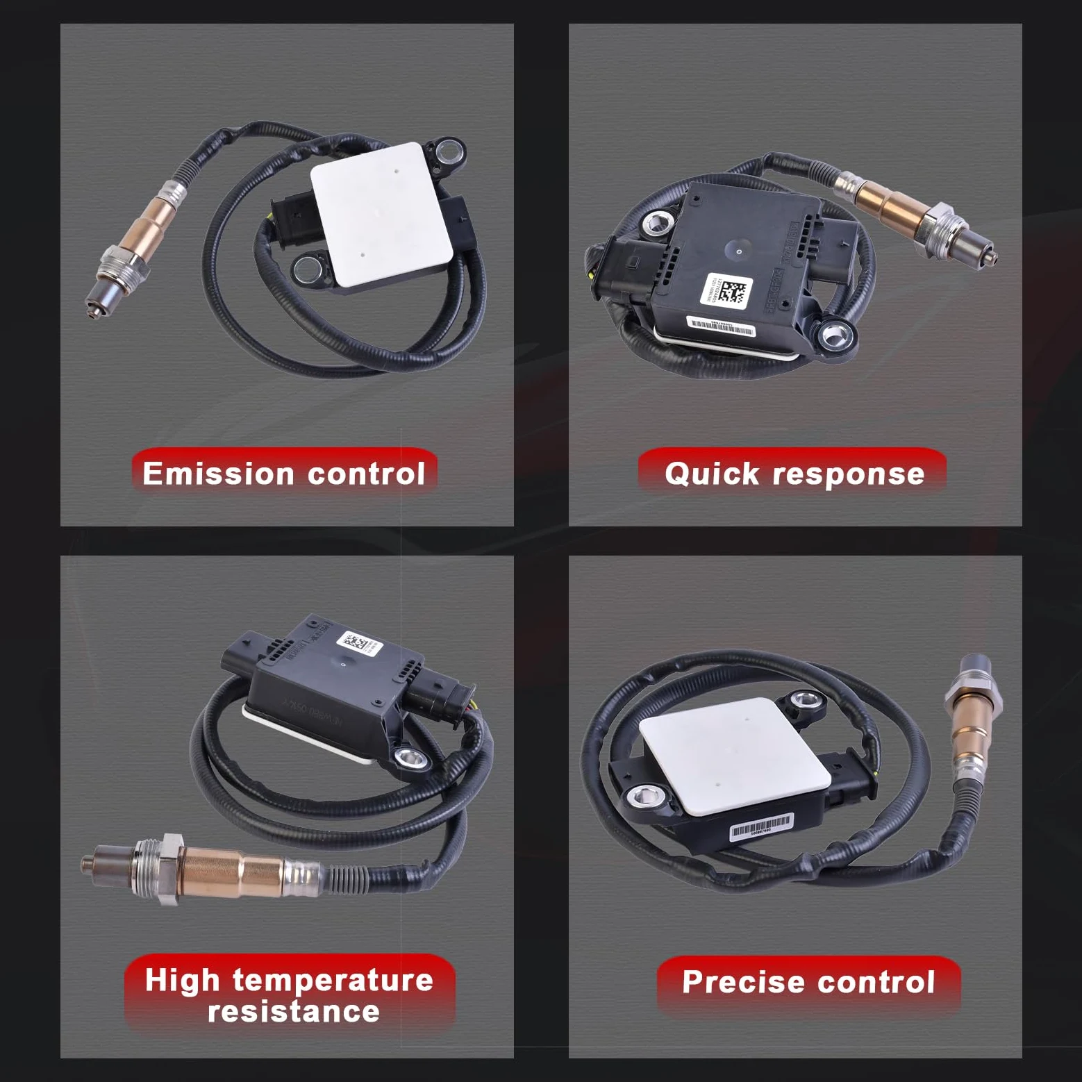 Sensor de NOX Flydida, sensor Lambda, sensor PM para coche, sensor de partículas diésel, compatible con Zafira C Tourer 1.6 2.0CDTi 2011- Cascada 2013- # 55487677, 55501897, 0281006540, 0281007129