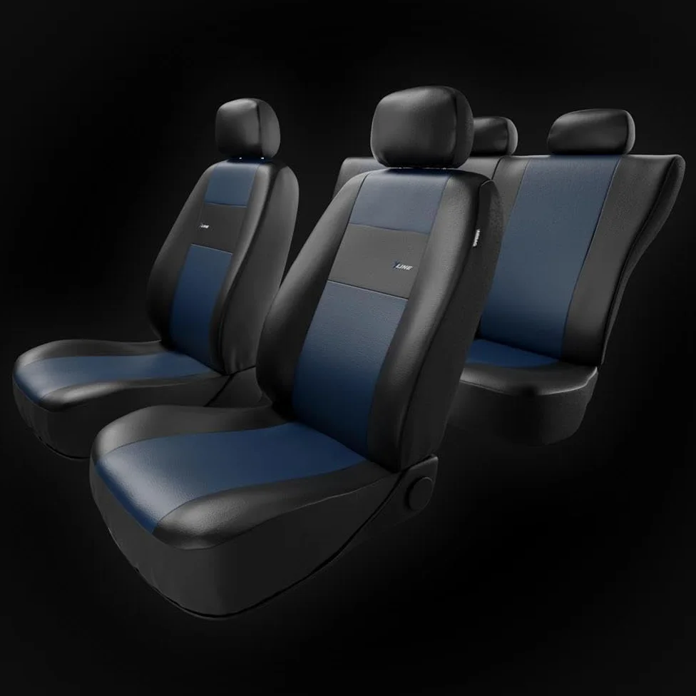Mossa Fundas Asientos Coche aptas para BMW 5 1995-2024 XL-BL | Berlina, Touring - Berlina, Touring, E39, E60, E61, F10, G30, G31
