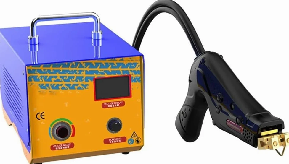 Máquina ranuradora de neumáticos, herramienta de regeneración de goma de 1000 W con control de profundidad y ángulo para recauchutado, ranuradora profesional de neumáticos para renovación de goma