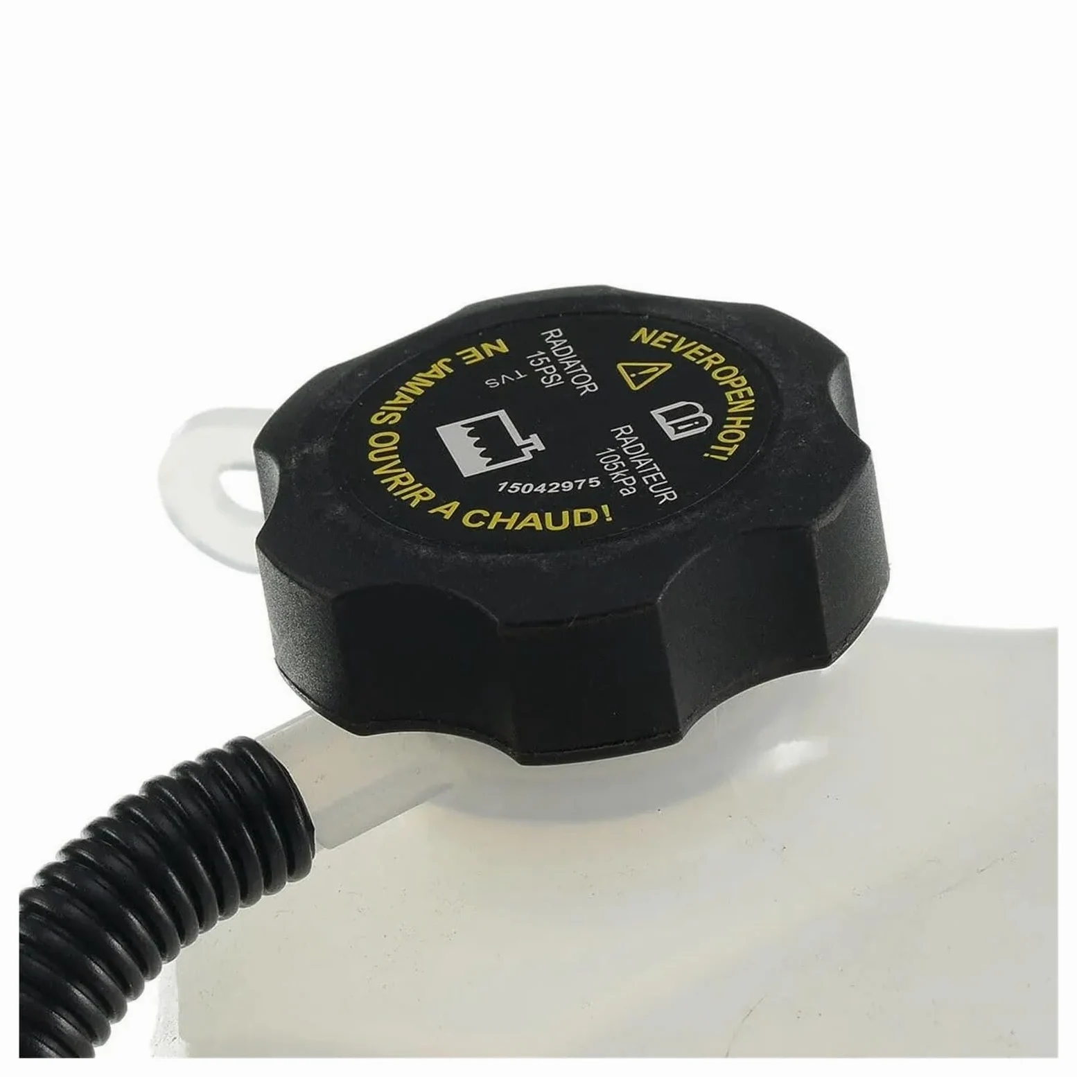 para Chevrolet Equinox 3 4/3 6L 2006-2009 Tanque de recuperación de refrigerante del Sistema de refrigeración del Motor con Tapas 15835020 Depósito de expansión