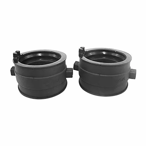 Adaptador de interfaz del colector de la ingesta de carburador para Honda Shadow VT600 VT750 Transalp XL600V XL650V DEAUVILLE NT 650 NTV600 NTV650 Tubo de admisión (Color : 2 Pieces)