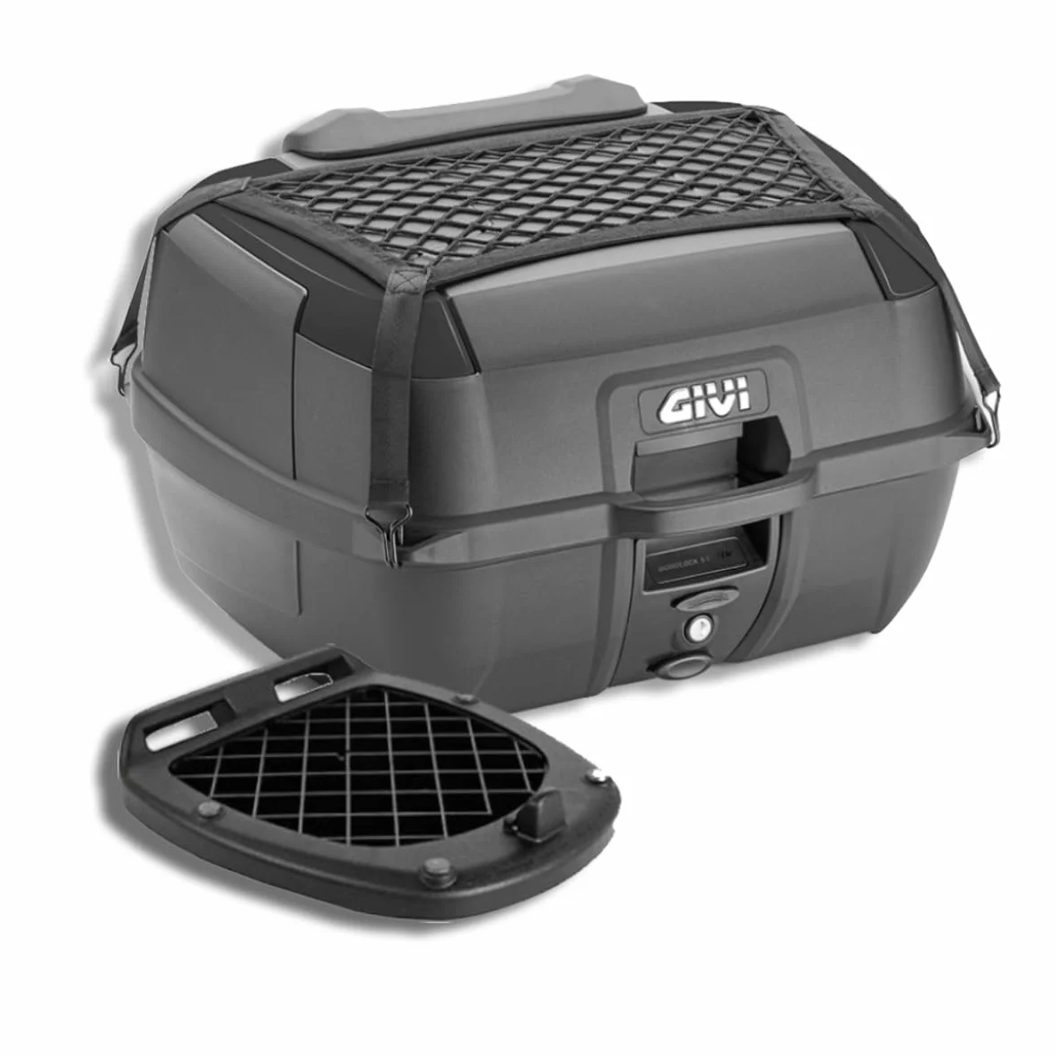 GIVI Baúl ML NG 45 L con Parrilla y Kit de Fijación Universal CE