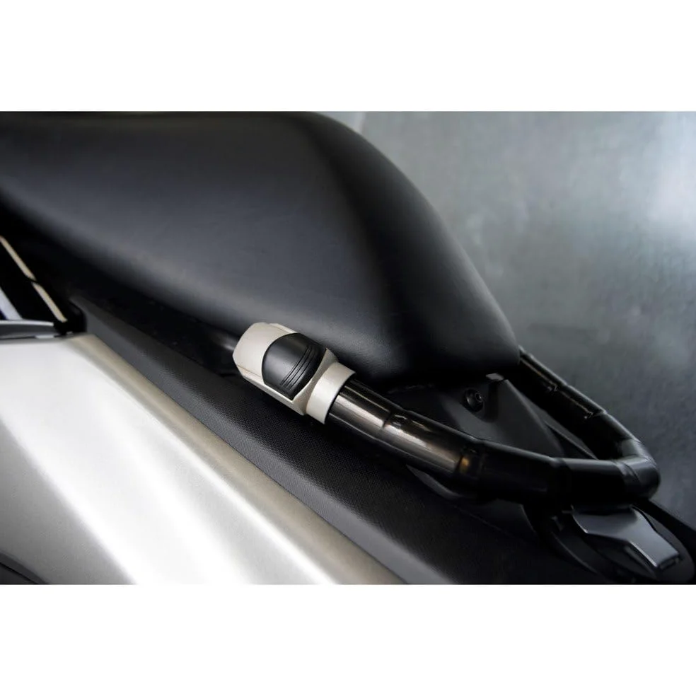 Artago 778STY Candado Antirrobo Manillar Moto Practic Style + Soporte para Vespa GTS 125/200/250i/300i 2003 en adelante, GTV 300 2011 en adelante y GTV 125/250i 2008 en adelante